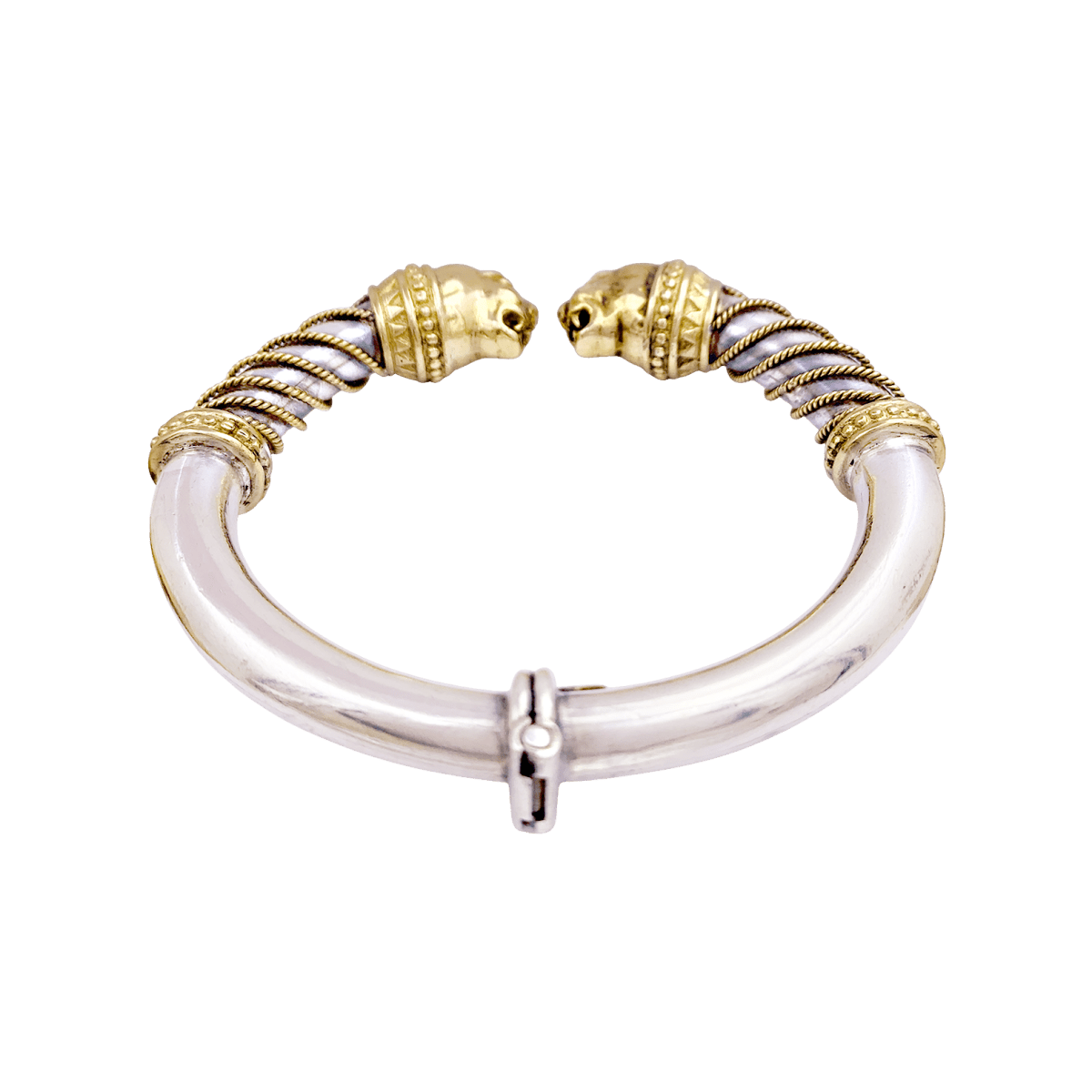Bracelet Zolotas, "Heritage", or jaune, argent. - Maison Eloe
