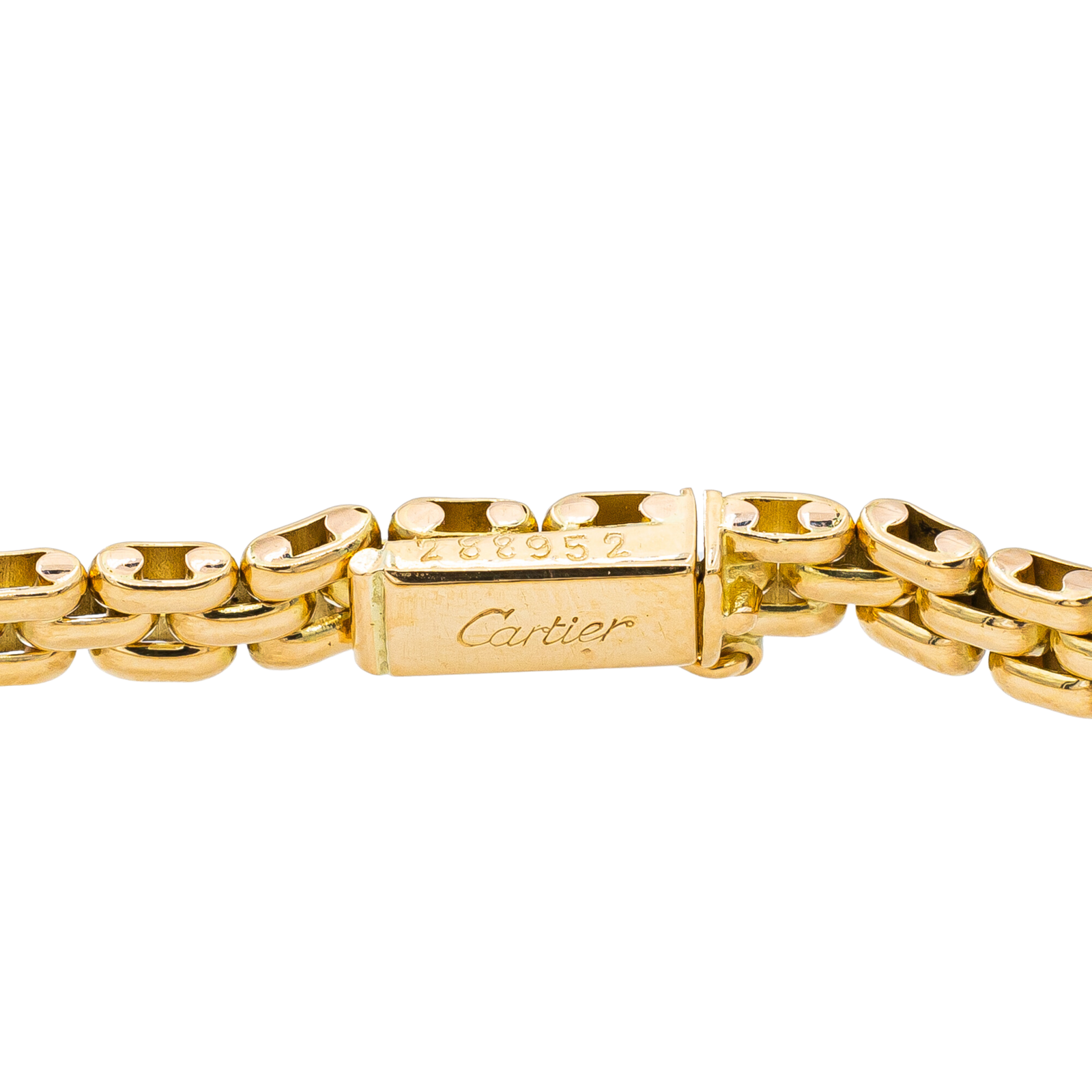 Cartier Panther Mesh Bracelet Yellow Gold