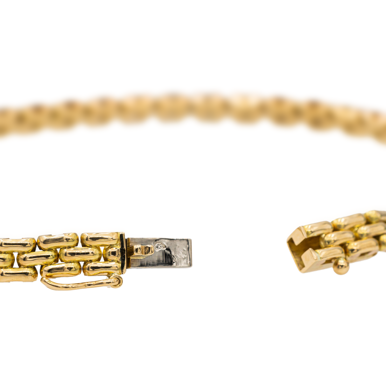 Cartier Panther Mesh Bracelet Yellow Gold