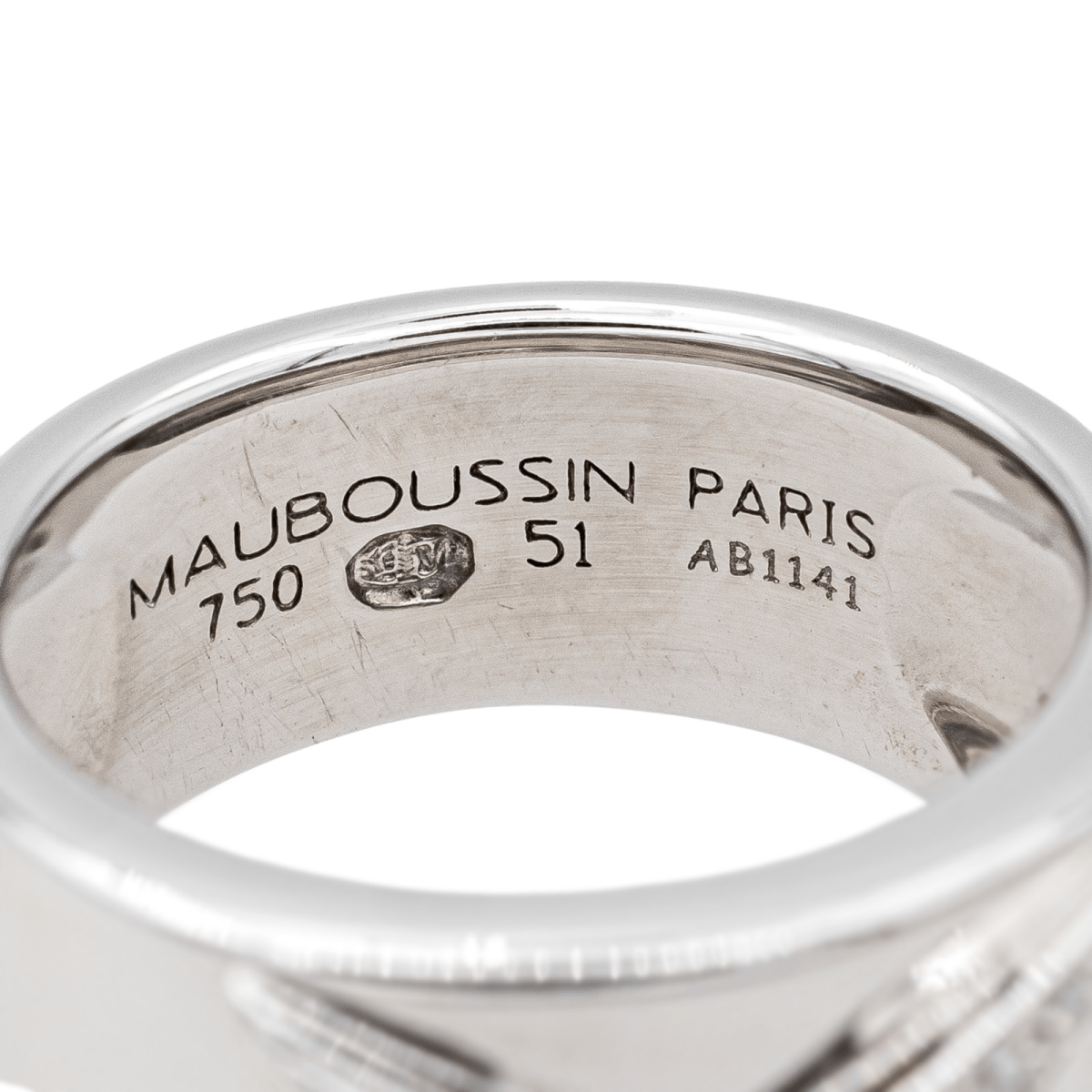Mauboussin Bague Etoile divine Or blanc Diamant - Maison Eloe