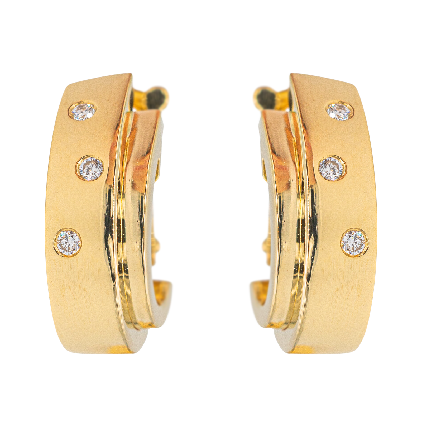 Piaget Boucles d'oreilles  Or jaune Diamant