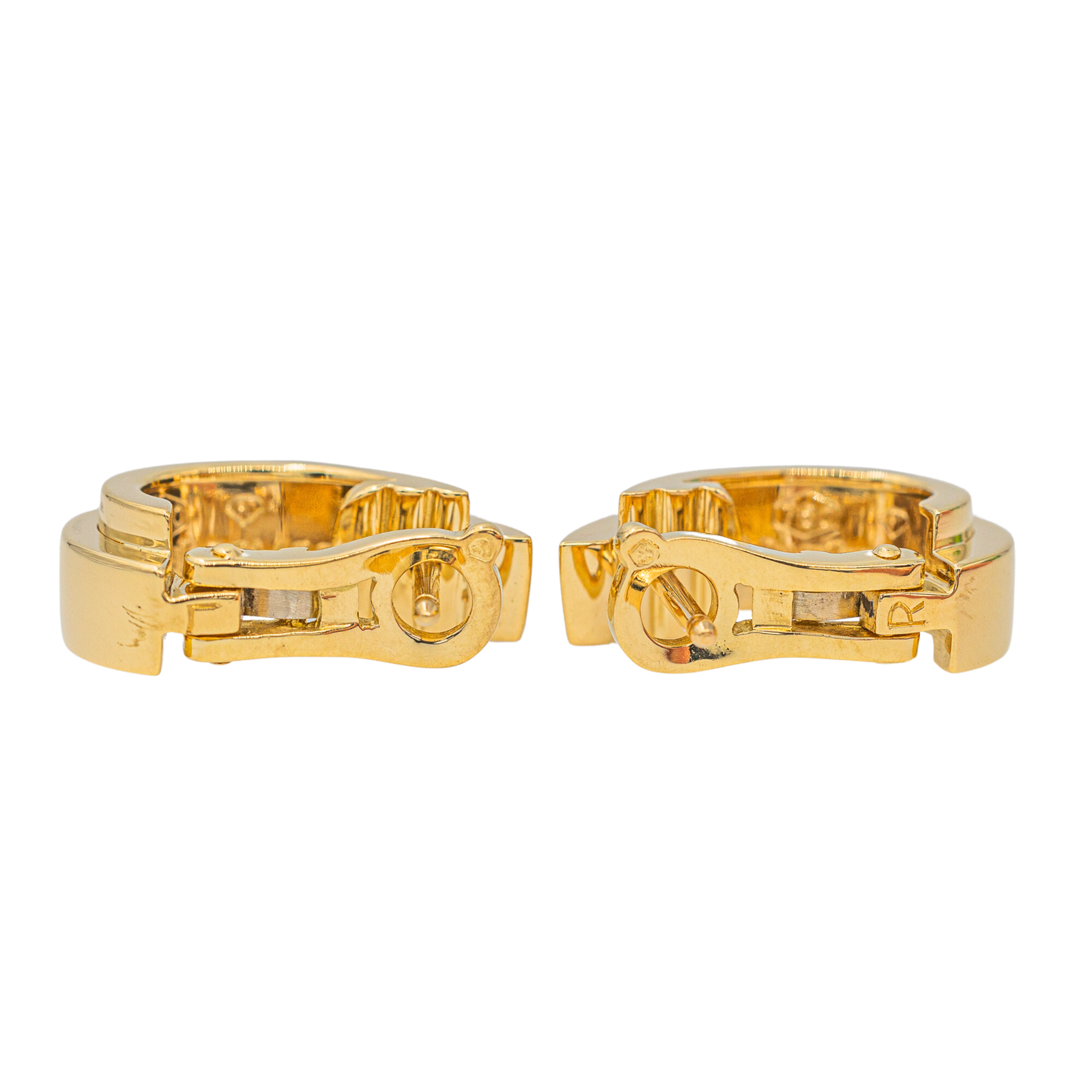 Piaget Yellow Gold Diamond Earrings