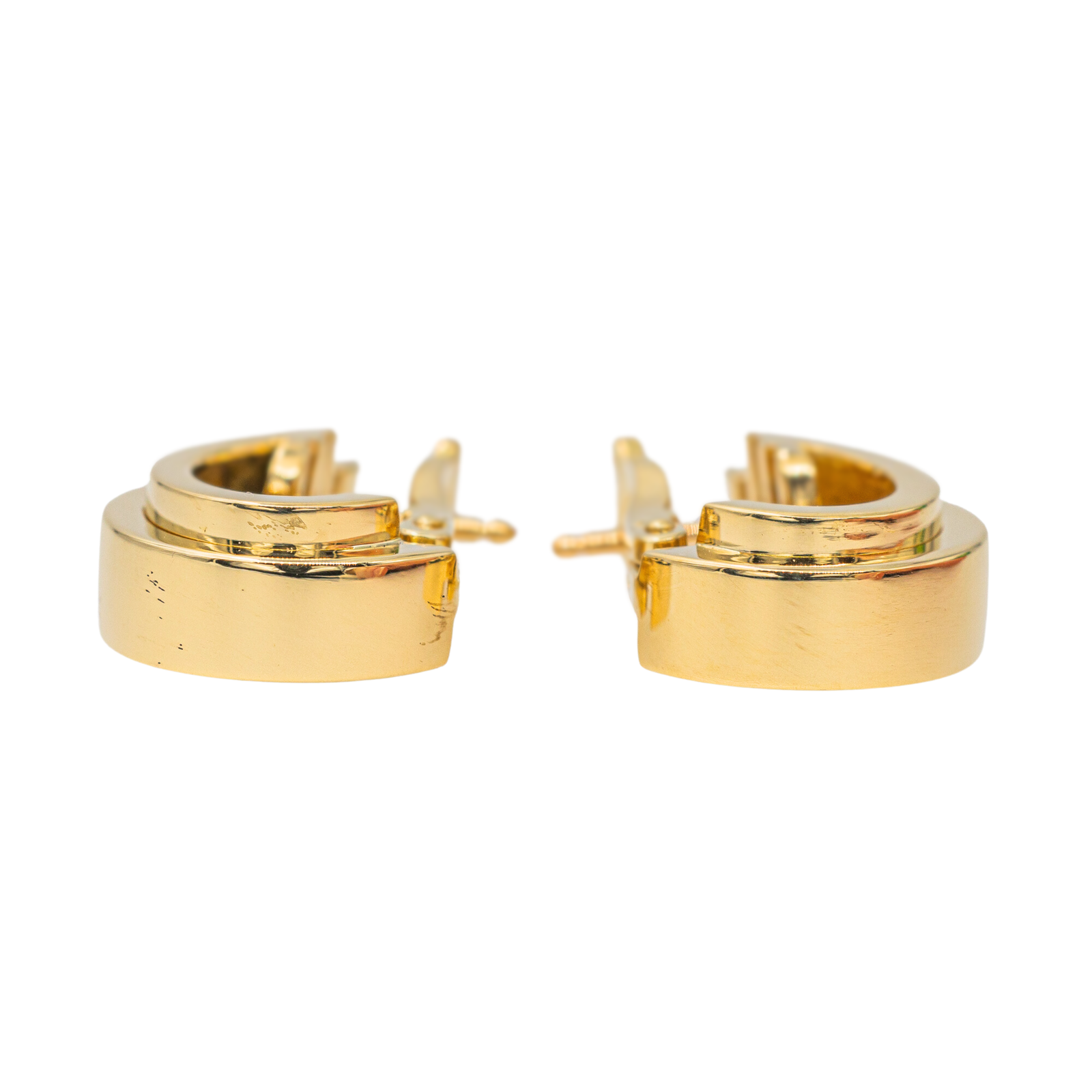 Piaget Yellow Gold Diamond Earrings