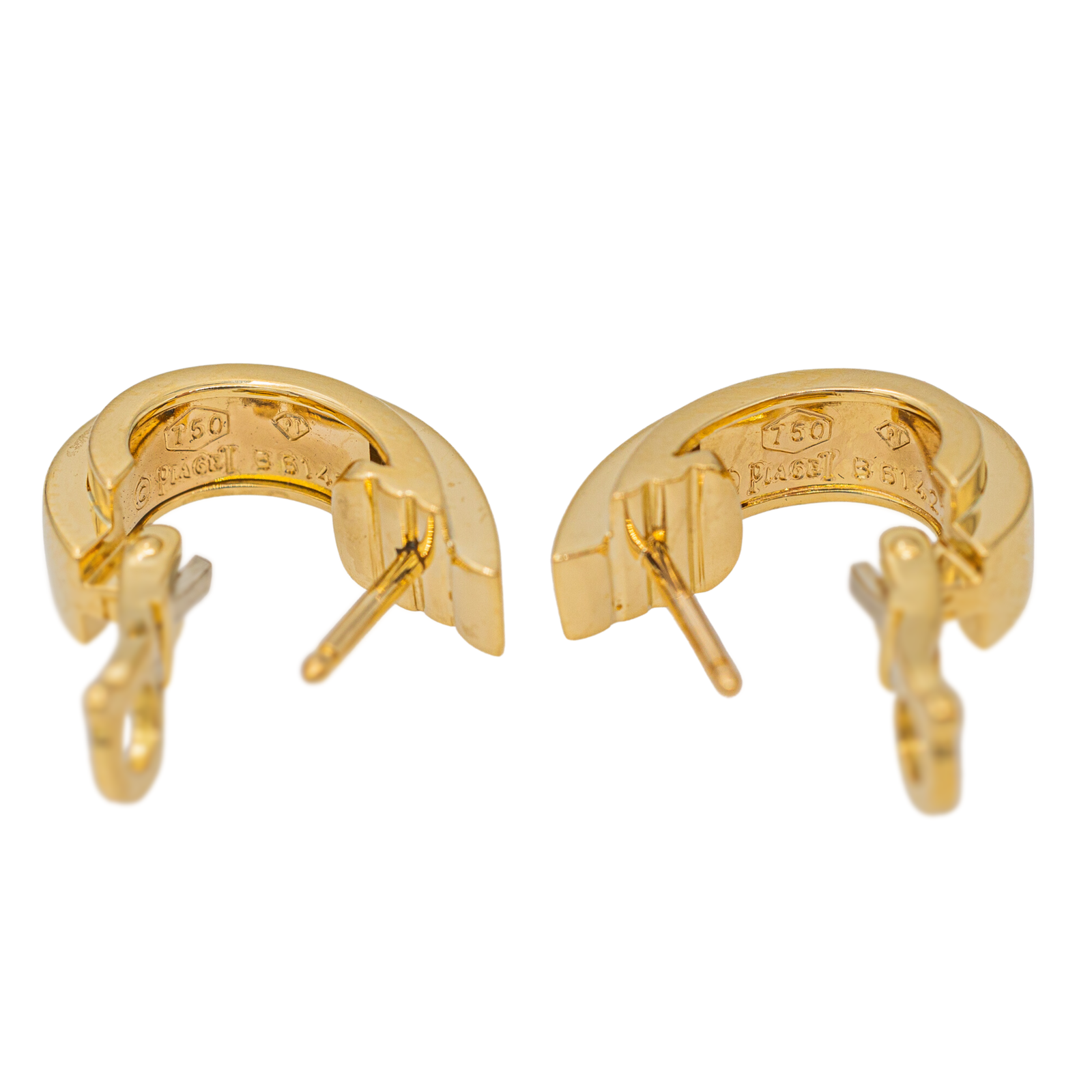 Piaget Yellow Gold Diamond Earrings