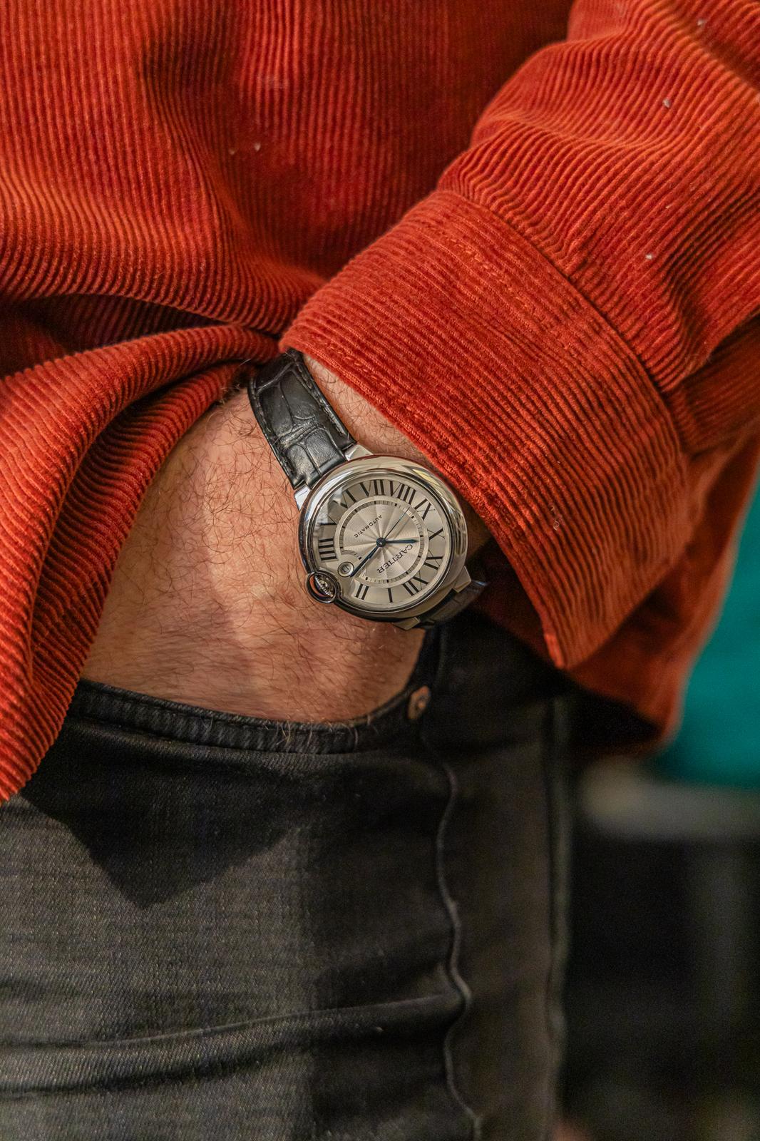 Cartier Blue Balloon Watch Steel
