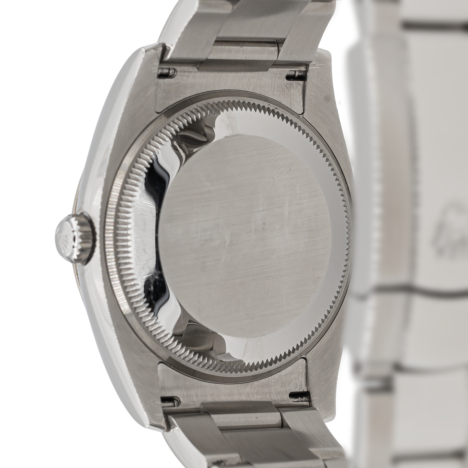 Rolex Oyster Watch Steel, White Gold Diamond