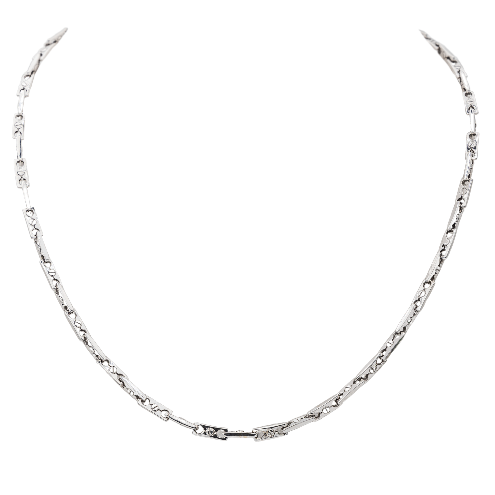 Chimento Collier  Or blanc