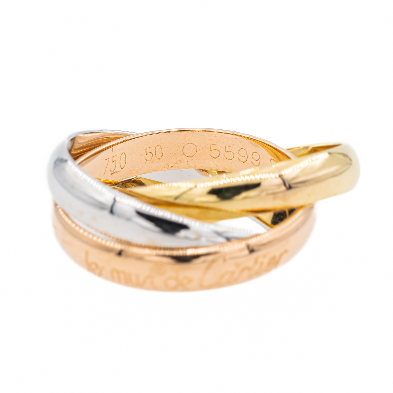 Cartier Trinity Alliance Ring Yellow gold, White gold, Pink gold