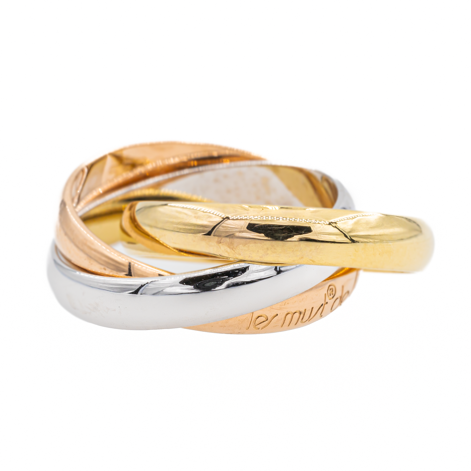 Cartier Trinity Alliance Ring Yellow gold, White gold, Pink gold