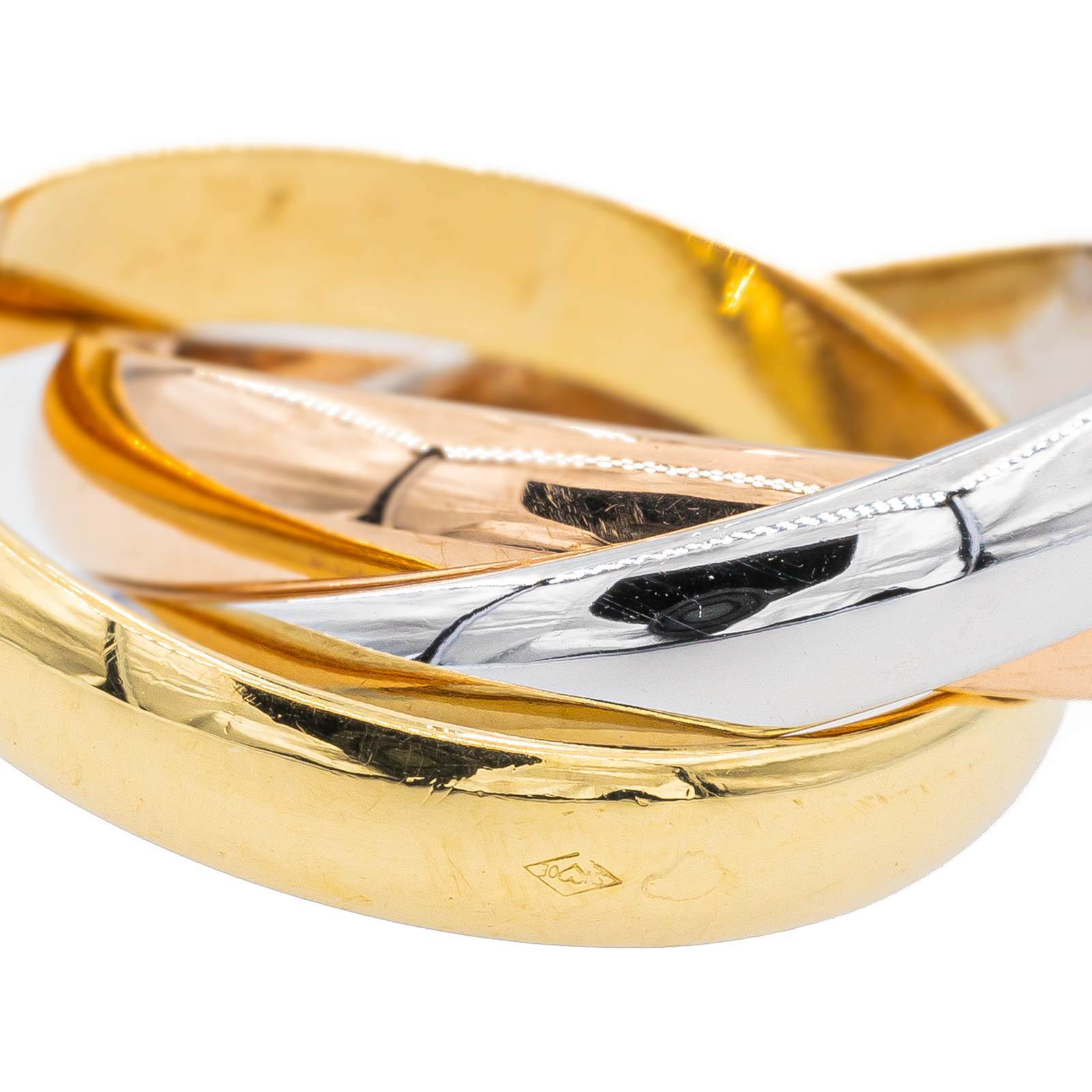 Cartier Trinity Alliance Ring Yellow gold, White gold, Pink gold
