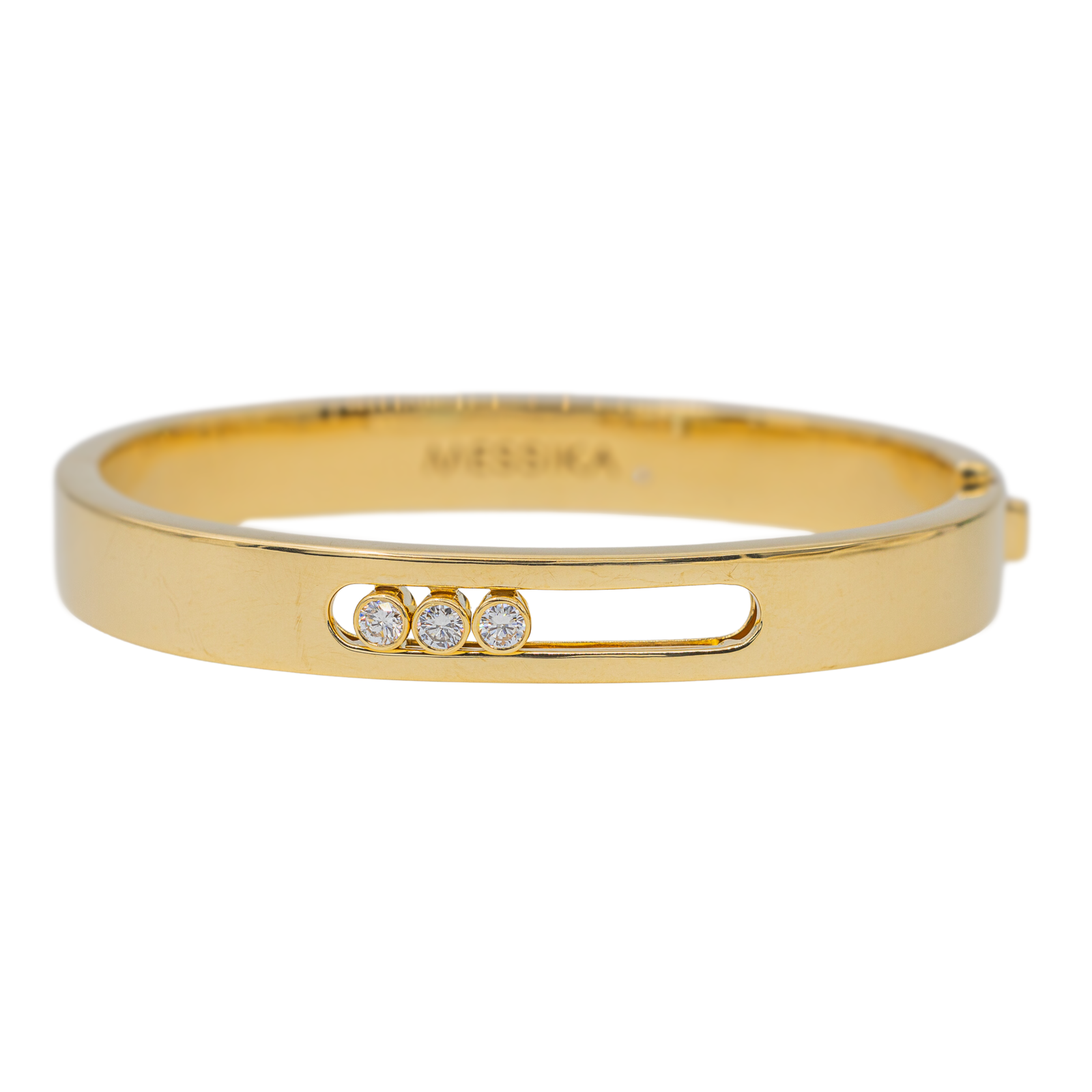 Messika Bracelet Bangle Move Or jaune diamant