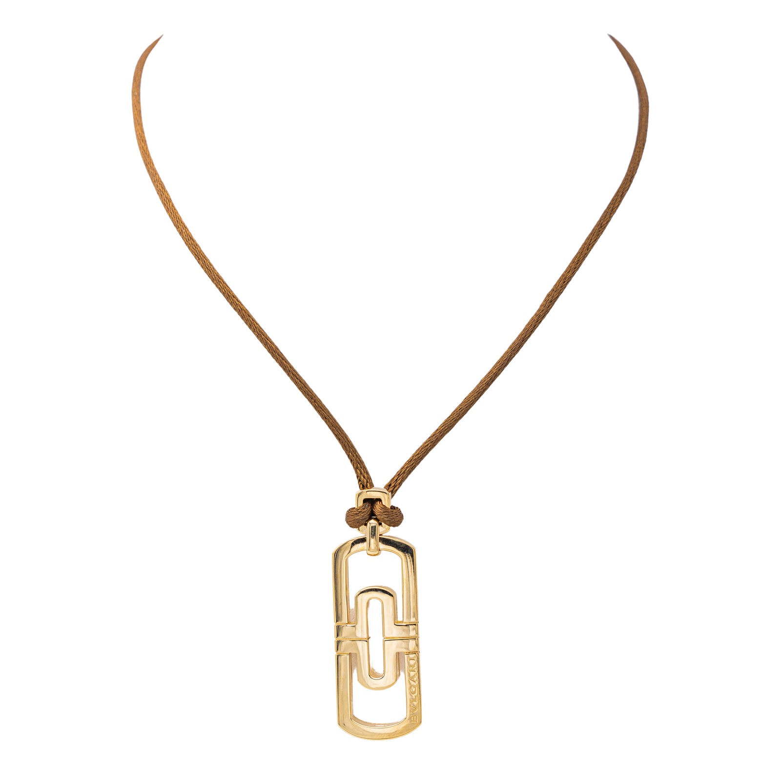 Bulgari Collier Parentesi Or jaune