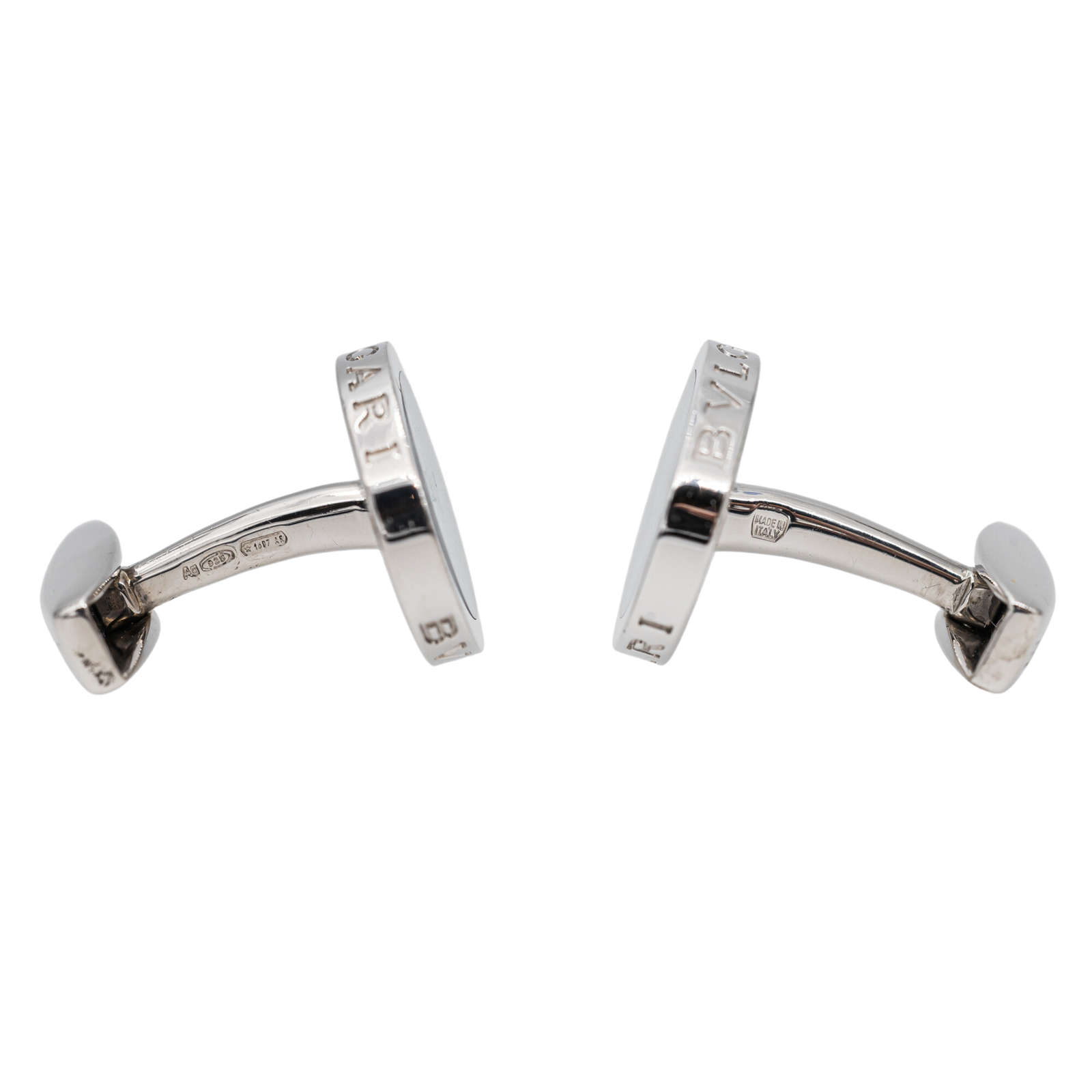 Bulgari Boutons de manchette  Argent