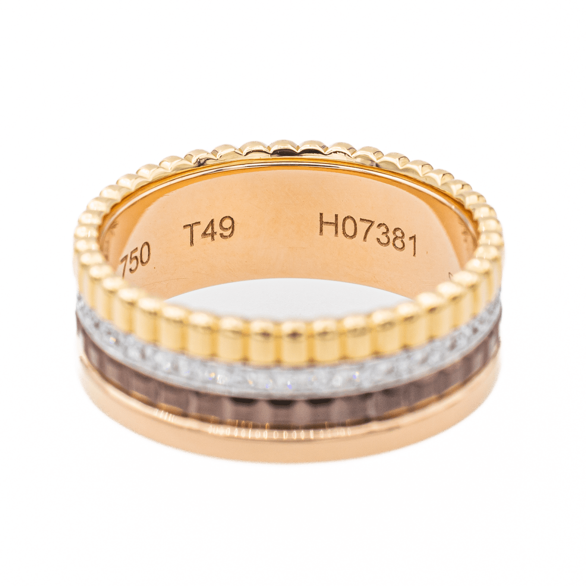 Boucheron Bague Quatre Or jaune, Or blanc, Or rose Diamant - Maison Eloe