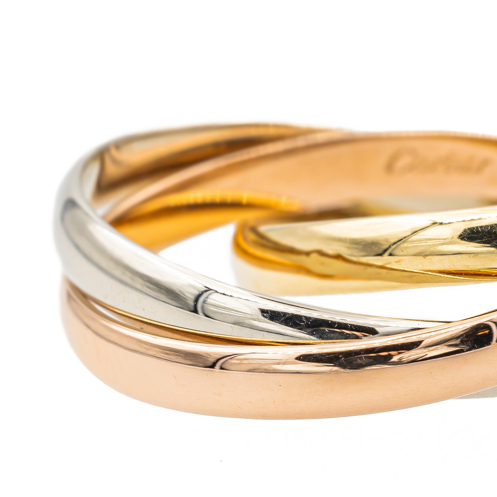 Cartier Trinity Alliance Ring Pink gold, Yellow gold, White gold