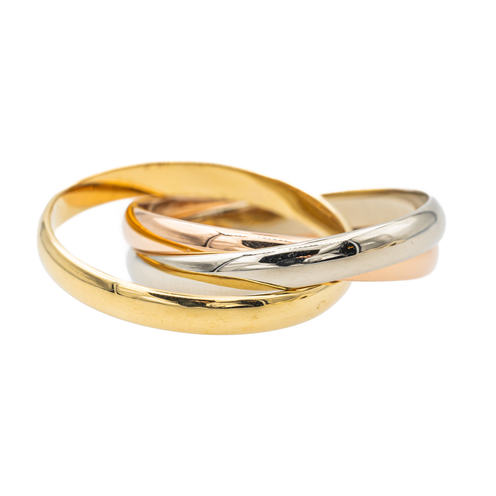 Cartier Trinity Alliance Ring Pink gold, Yellow gold, White gold