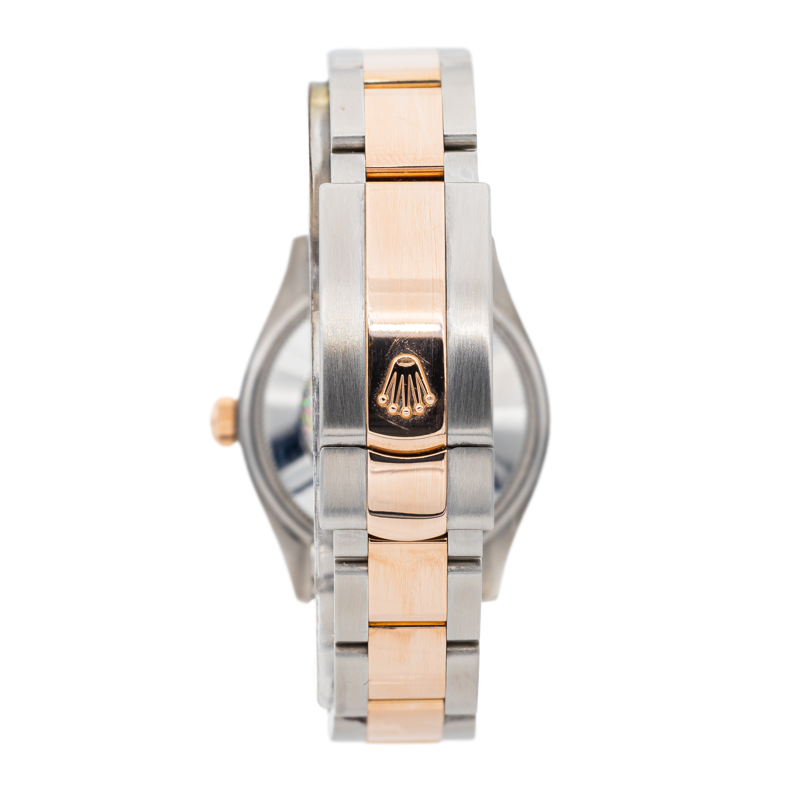 Rolex Lady-Datejust Watch Steel, Rose Gold Diamond