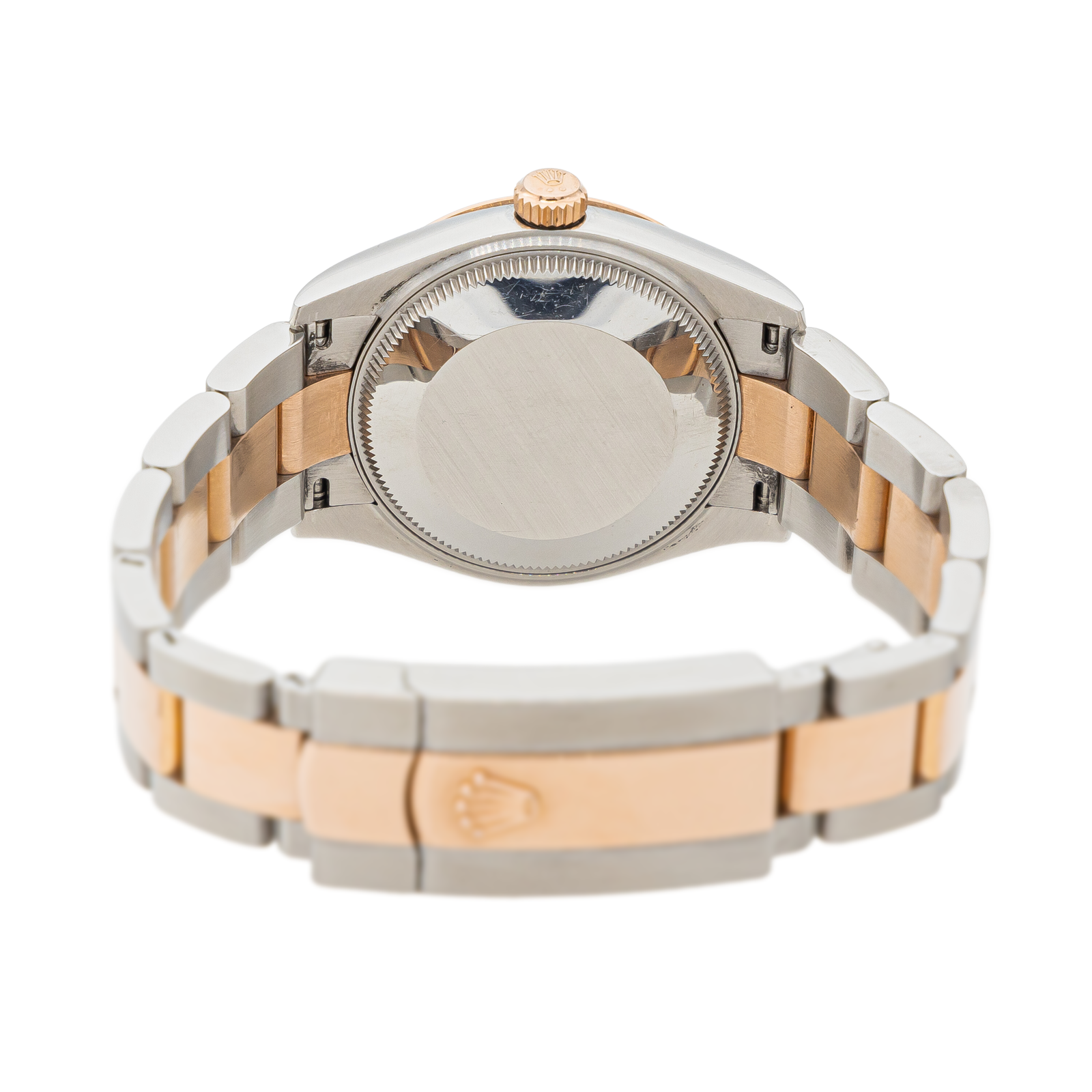 Rolex Lady-Datejust Watch Steel, Rose Gold Diamond