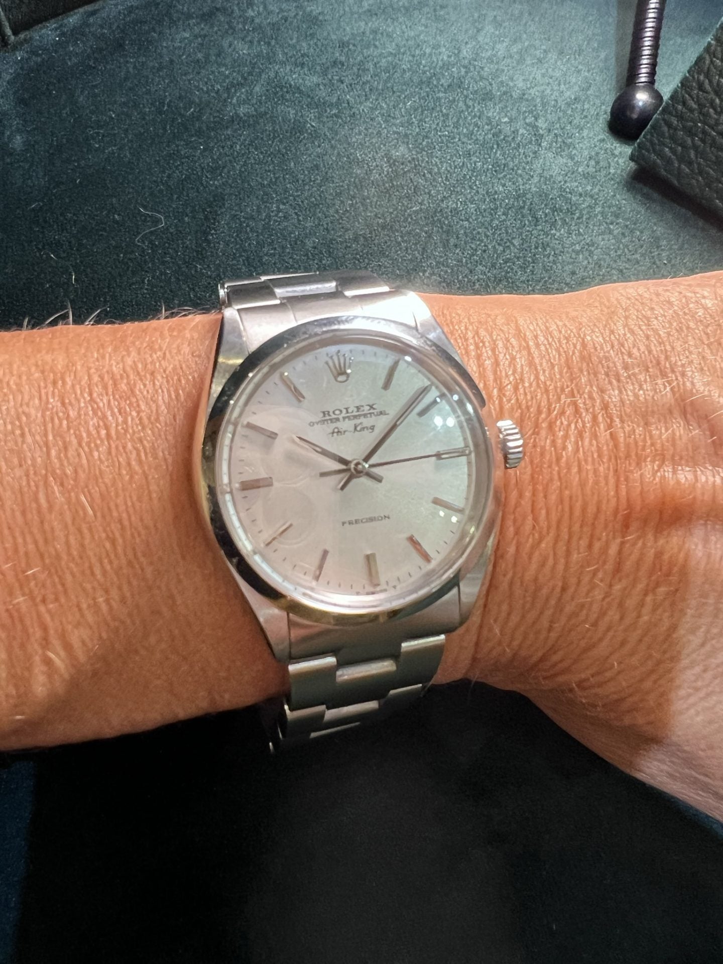 Rolex Air King Steel Watch