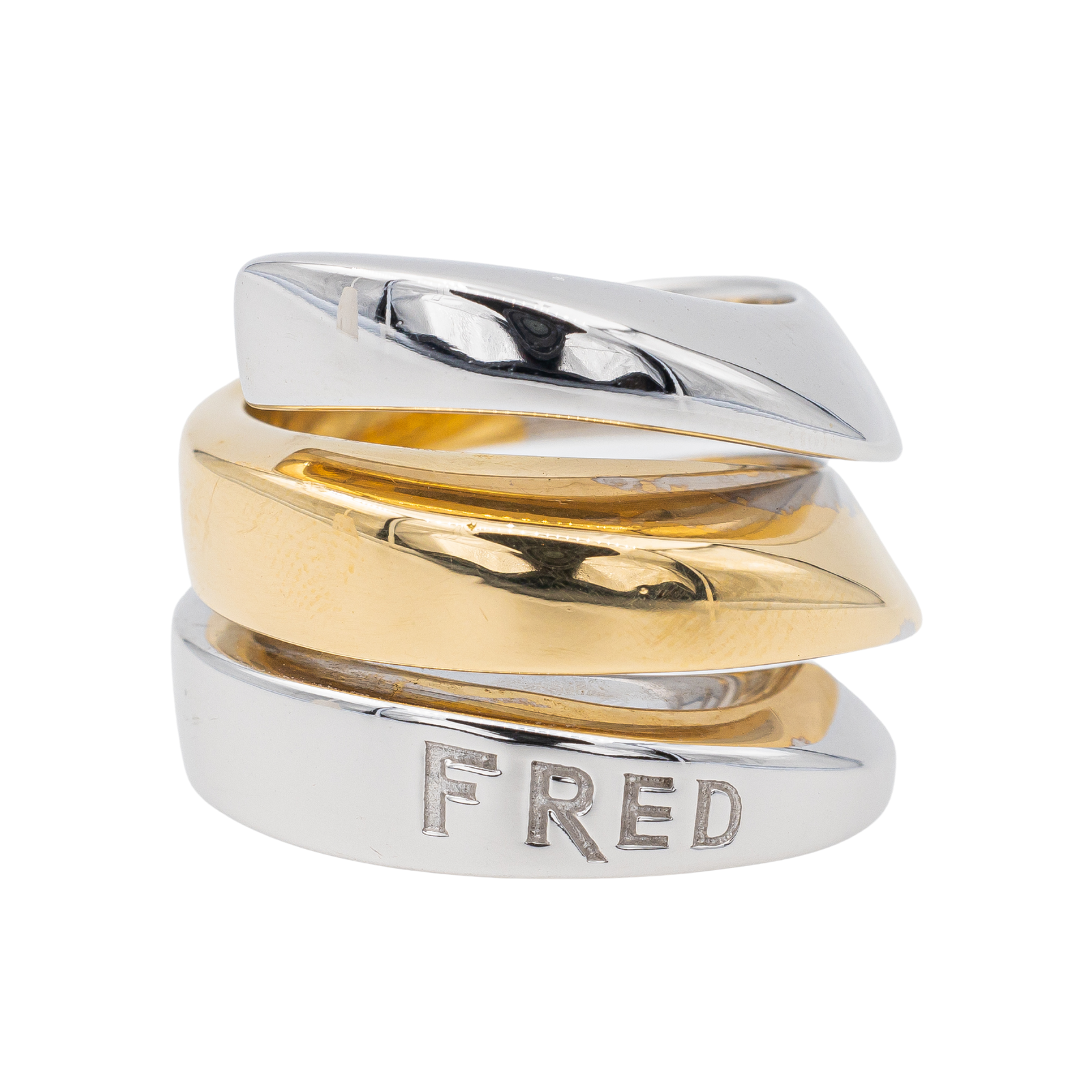 Fred Ring White gold, 18K yellow gold