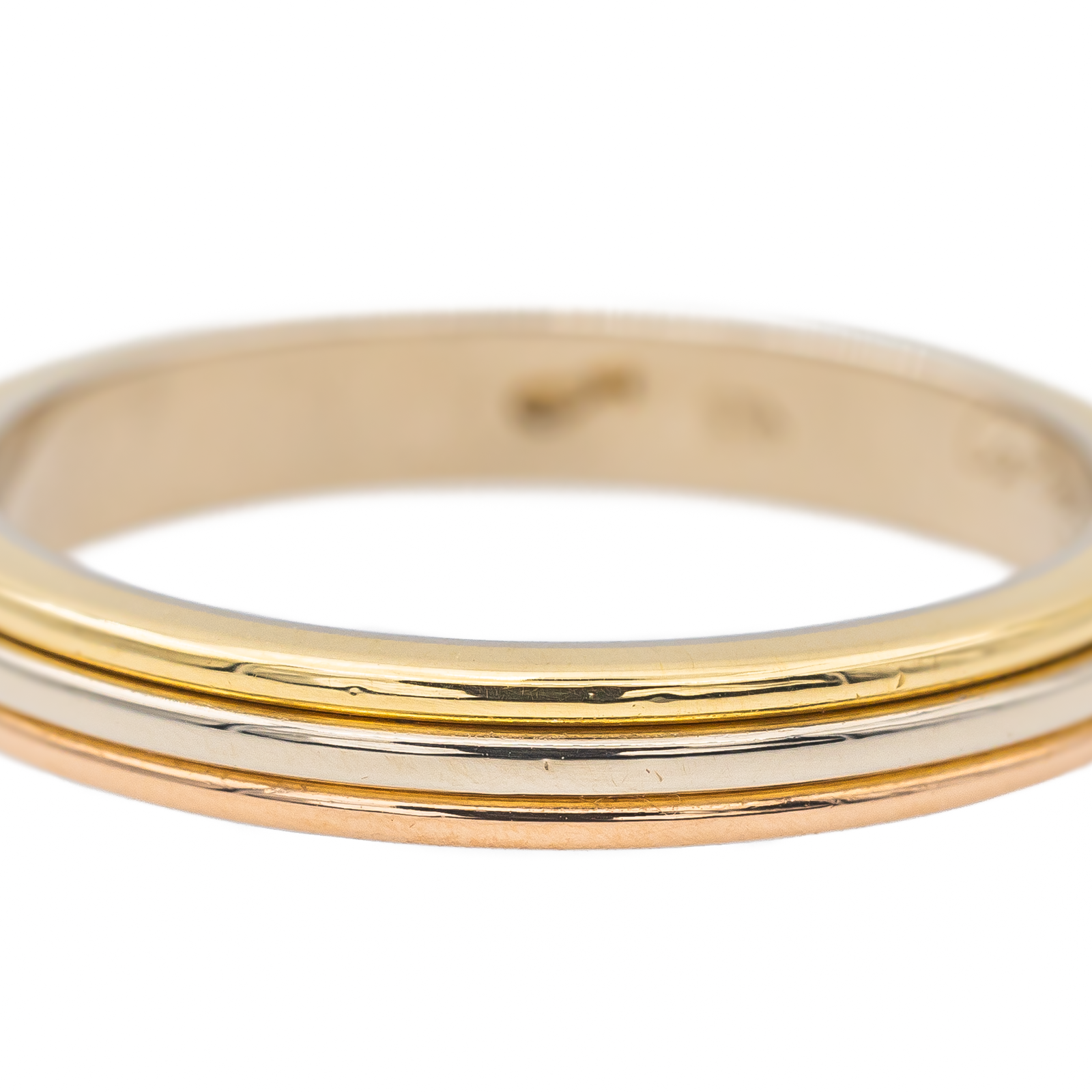 Cartier Vendôme Louis Cartier Wedding Ring Pink gold, Yellow gold, White gold