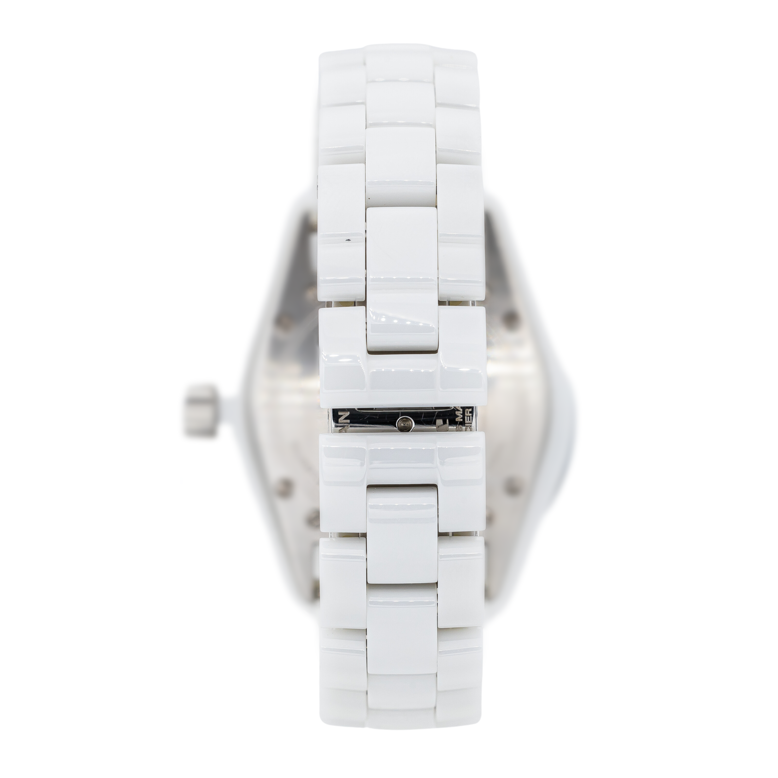 Chanel J12 Ceramic, Steel Diamond Watch