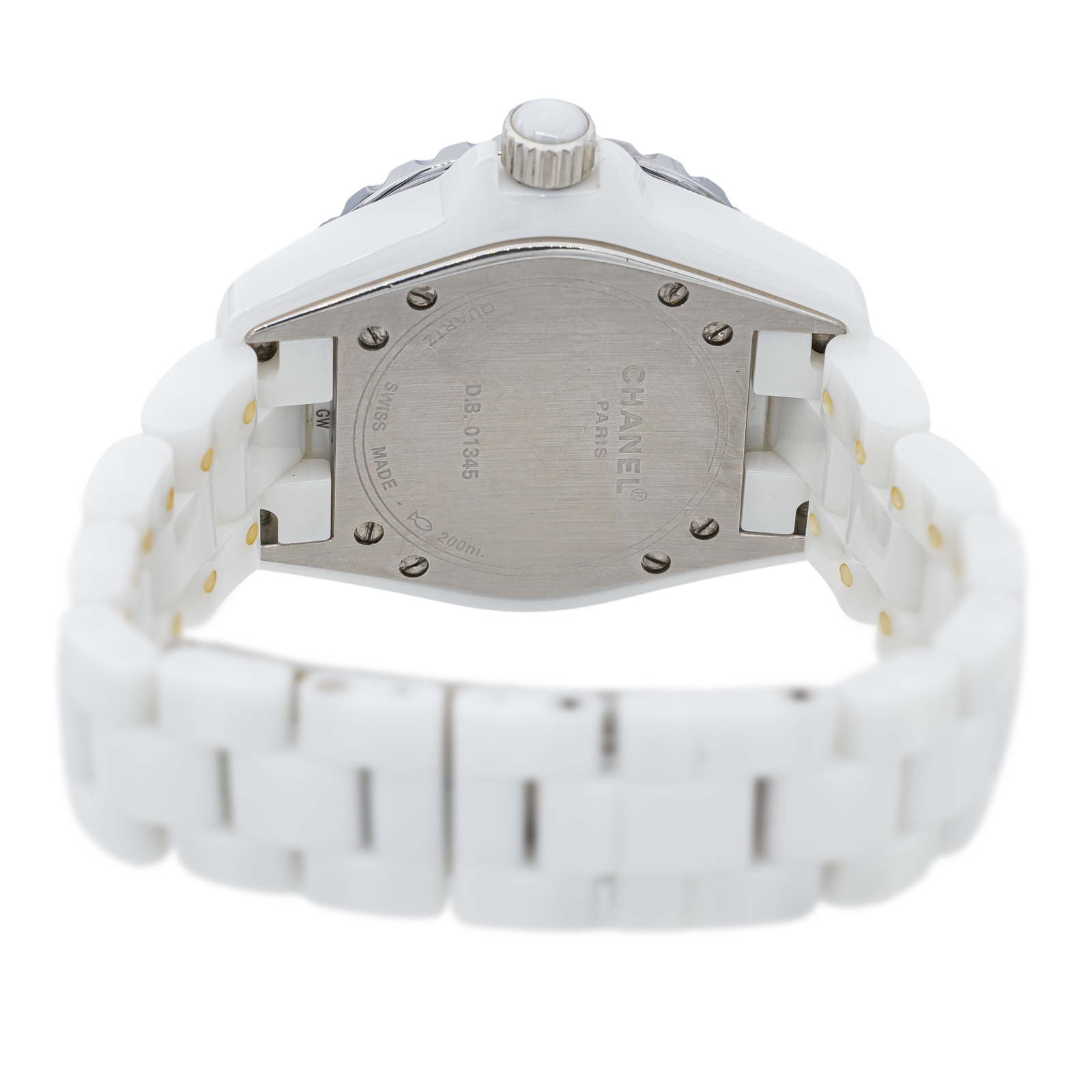 Chanel J12 Ceramic, Steel Diamond Watch
