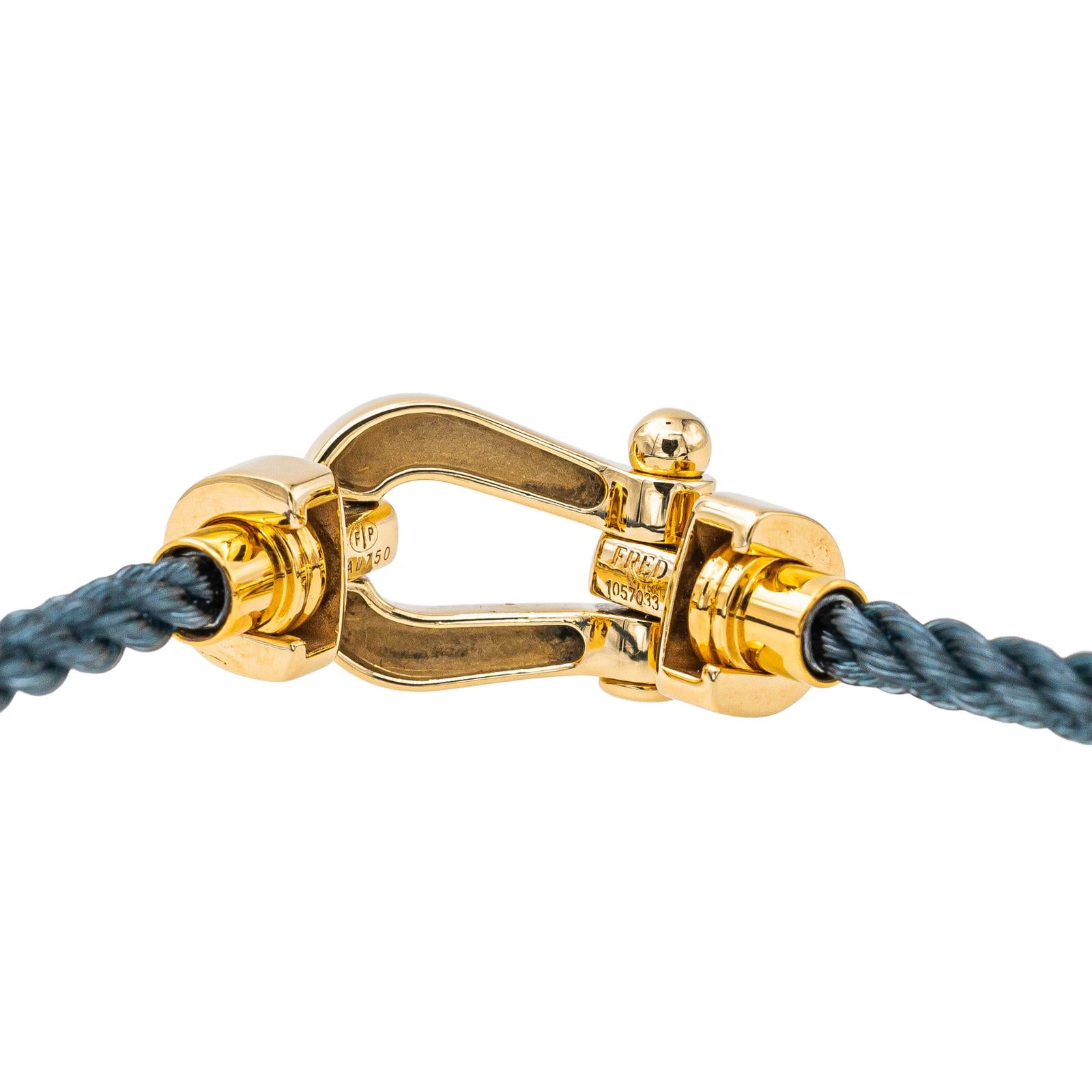 Fred Bracelet Force 10 Or jaune Diamant