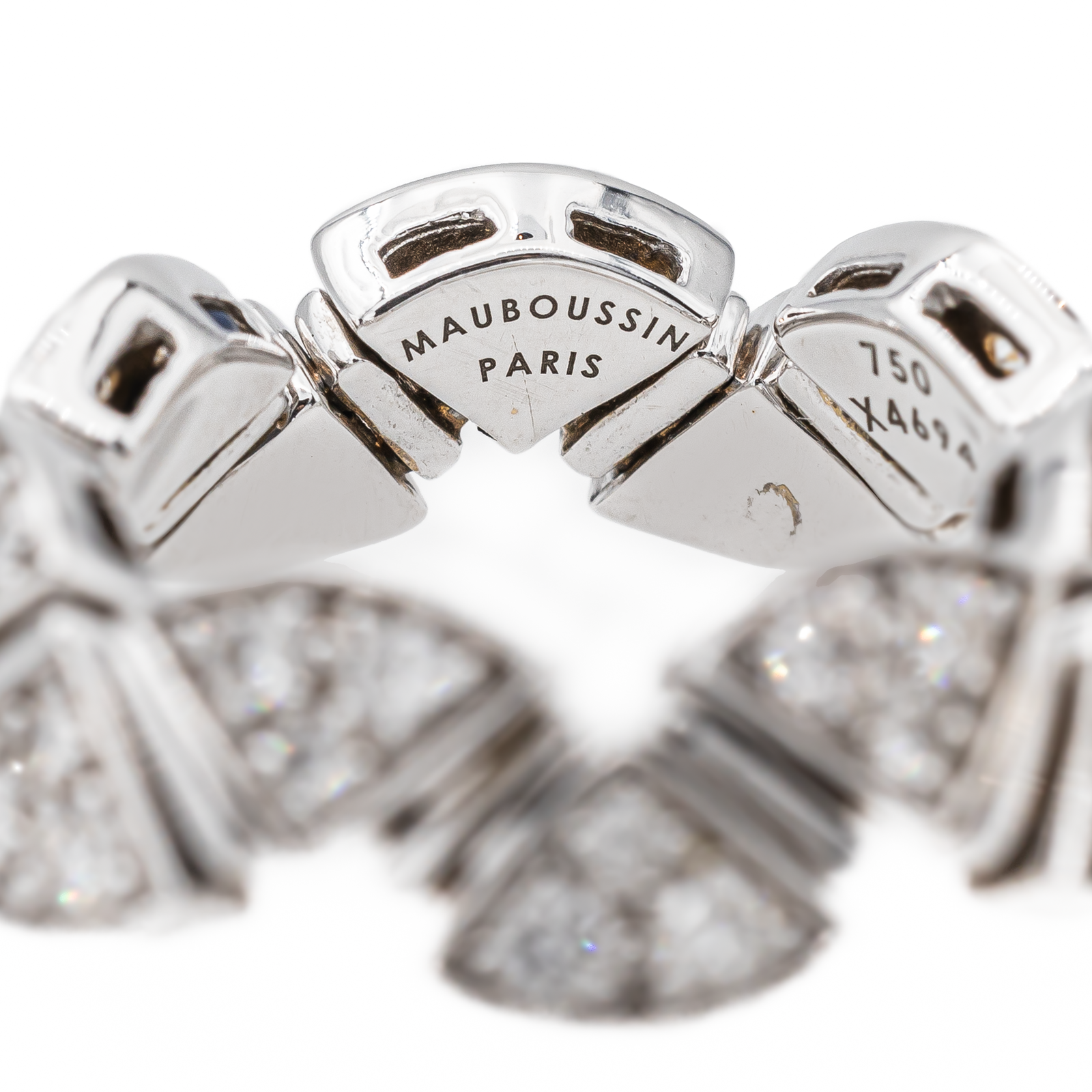 Mauboussin Ring A Breath of You White Gold Diamond