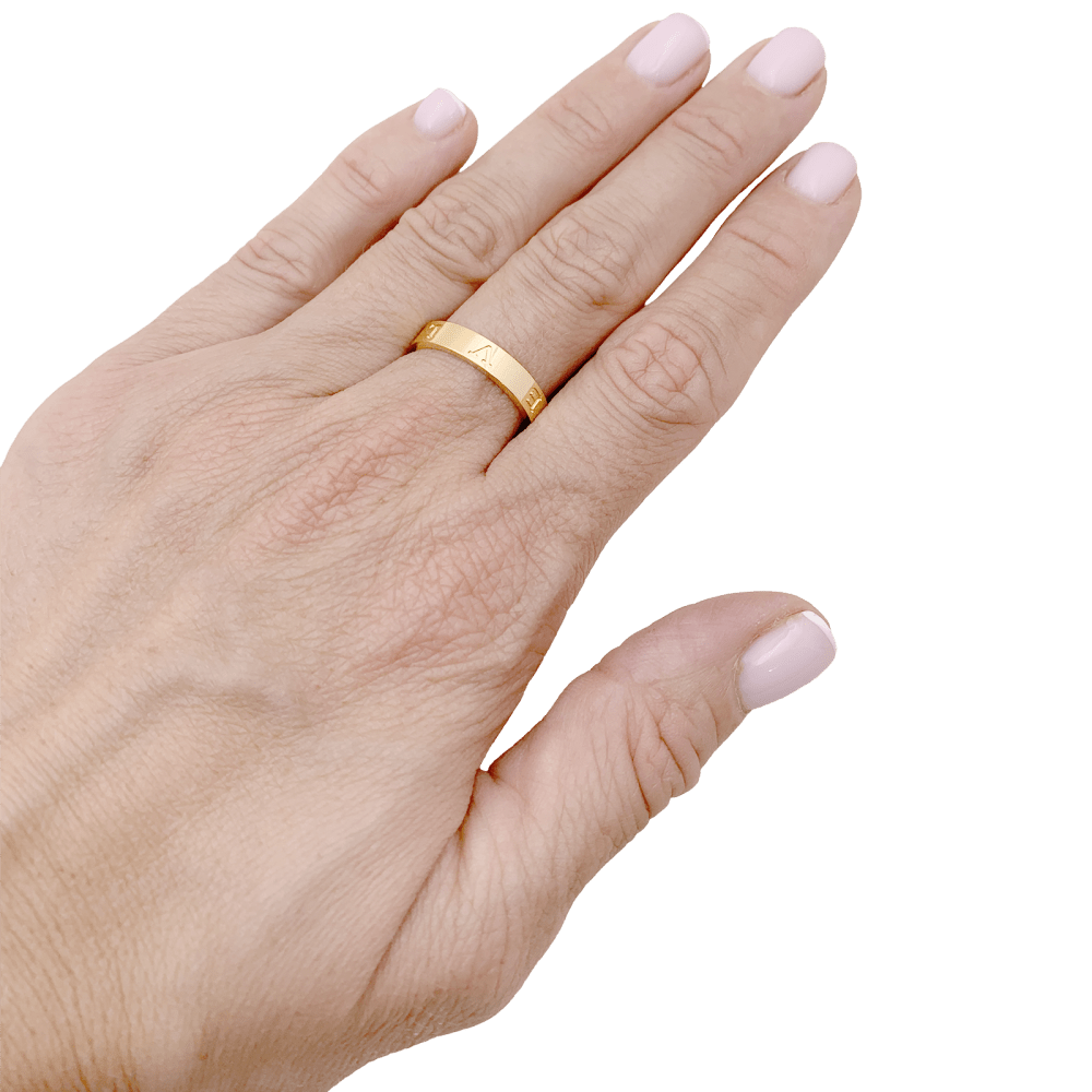 Bague Bulgari, B.Zero 1 Essential en or rose.