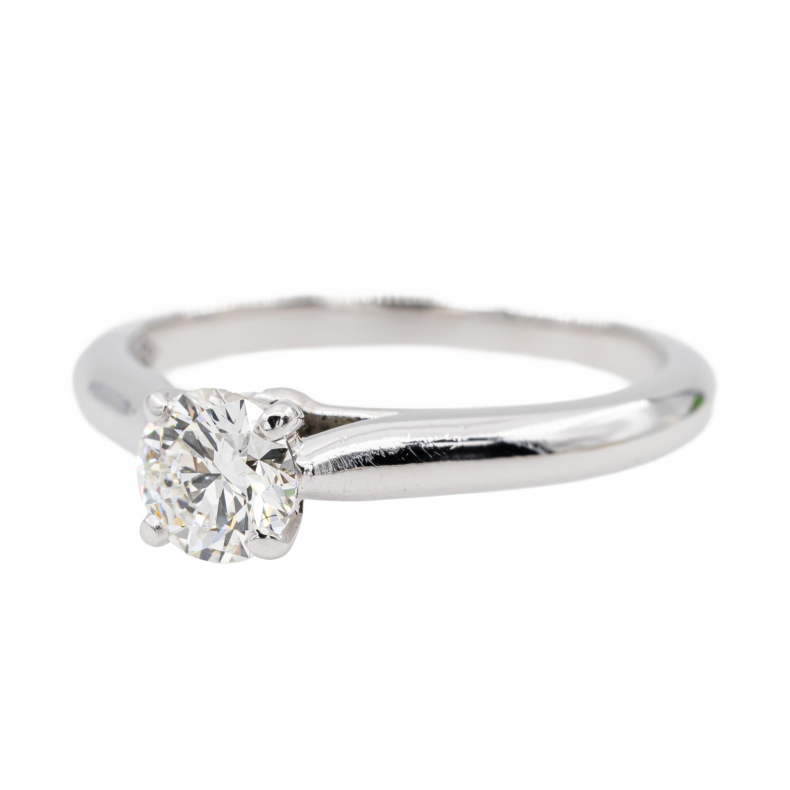 Cartier Solitaire Ring 1895 Platinum Diamond