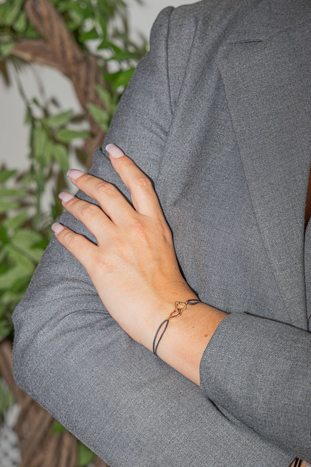 Dinh Van Bracelet Double cœur Or rose