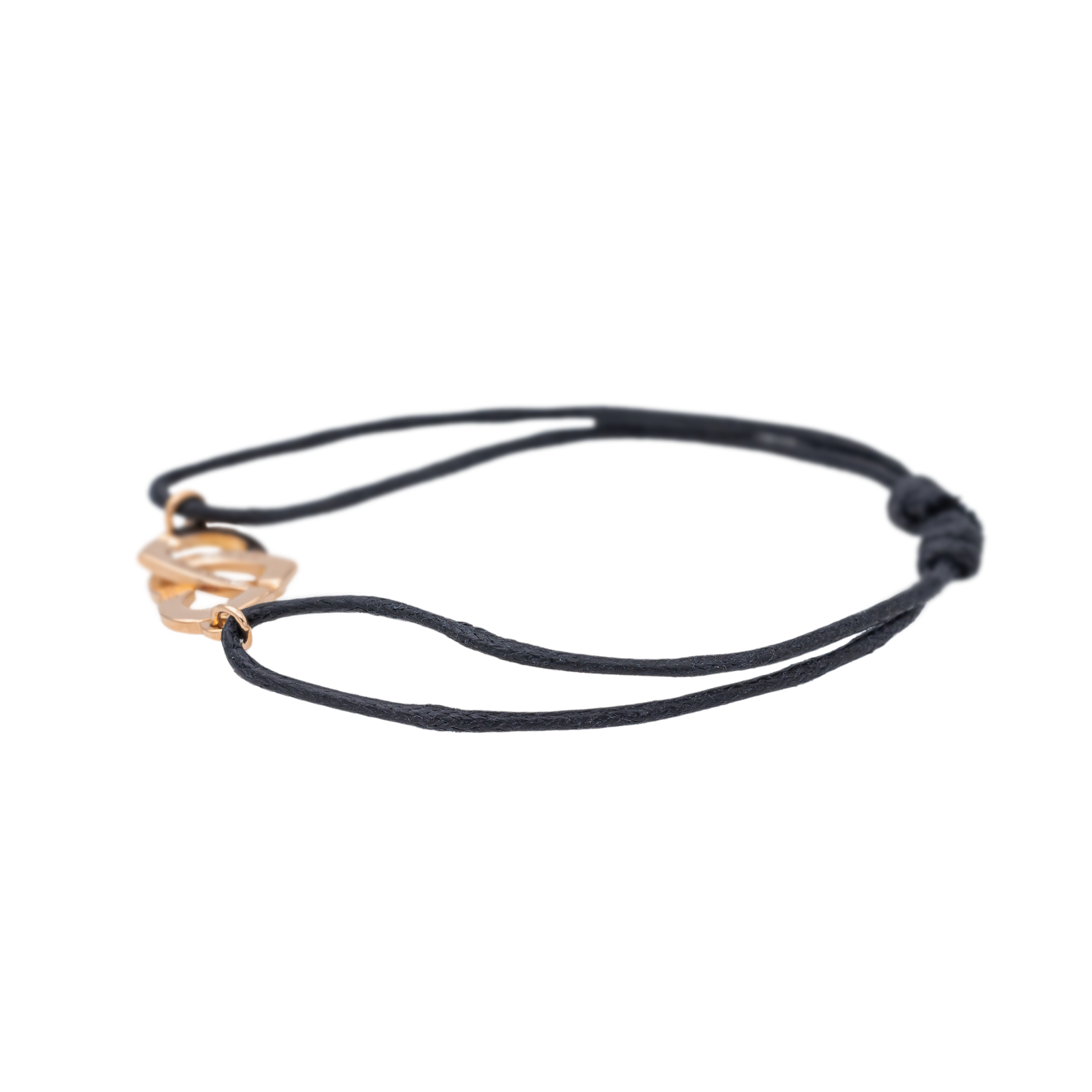 Dinh Van Bracelet Double cœur Or rose