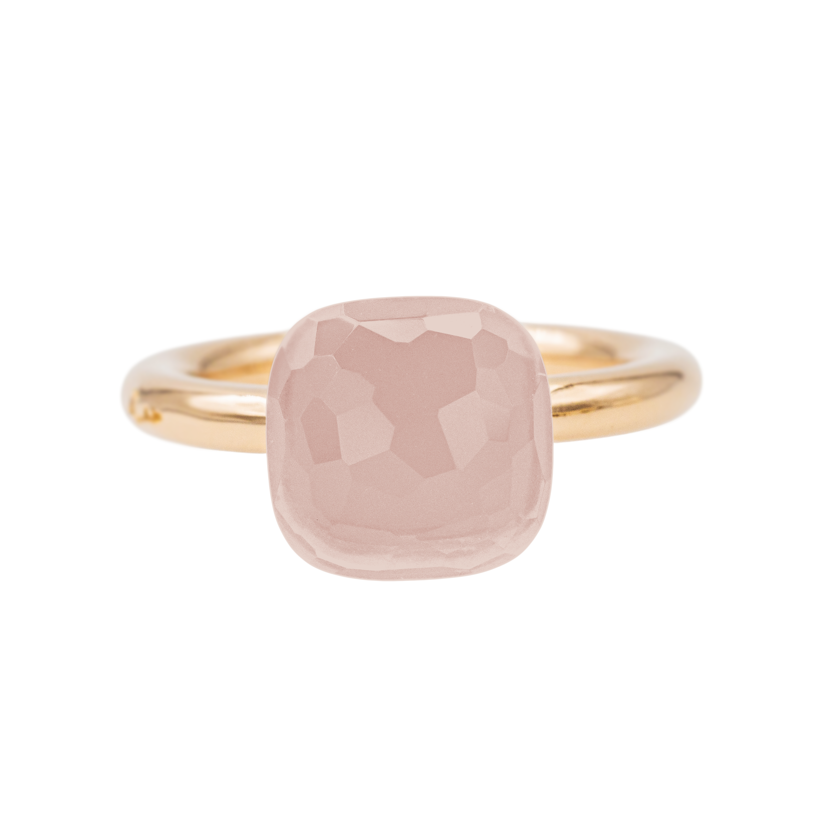 Pomellato Bague Nudo Or rose Quartz