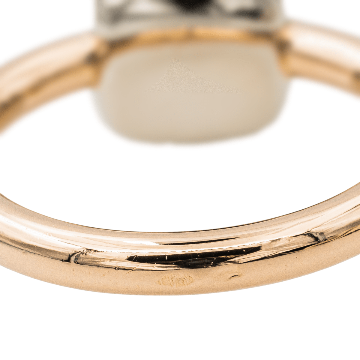 Pomellato Bague Nudo Or rose Quartz - Maison Eloe