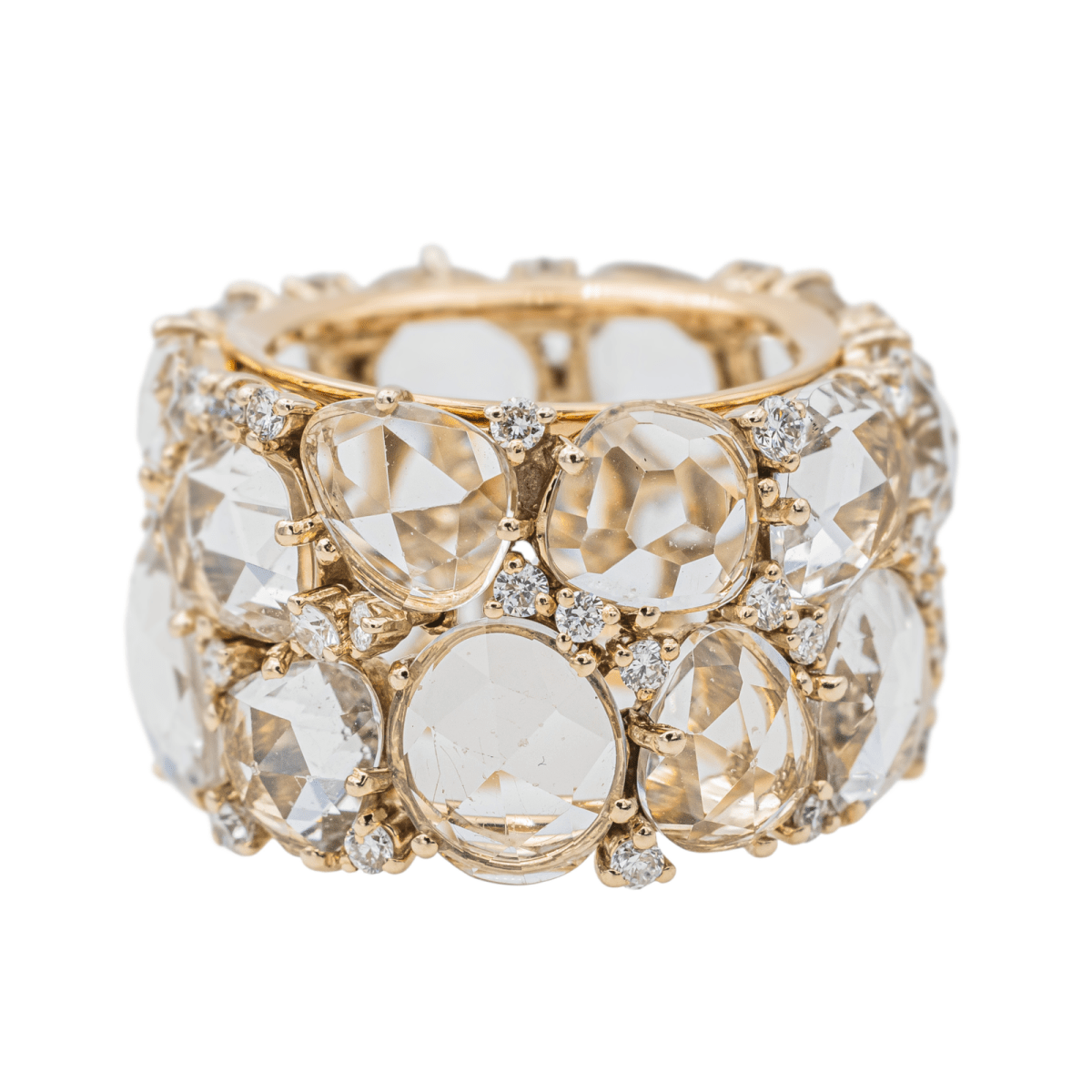 Pomellato Bague Lulu Or rose Topaze - Maison Eloe