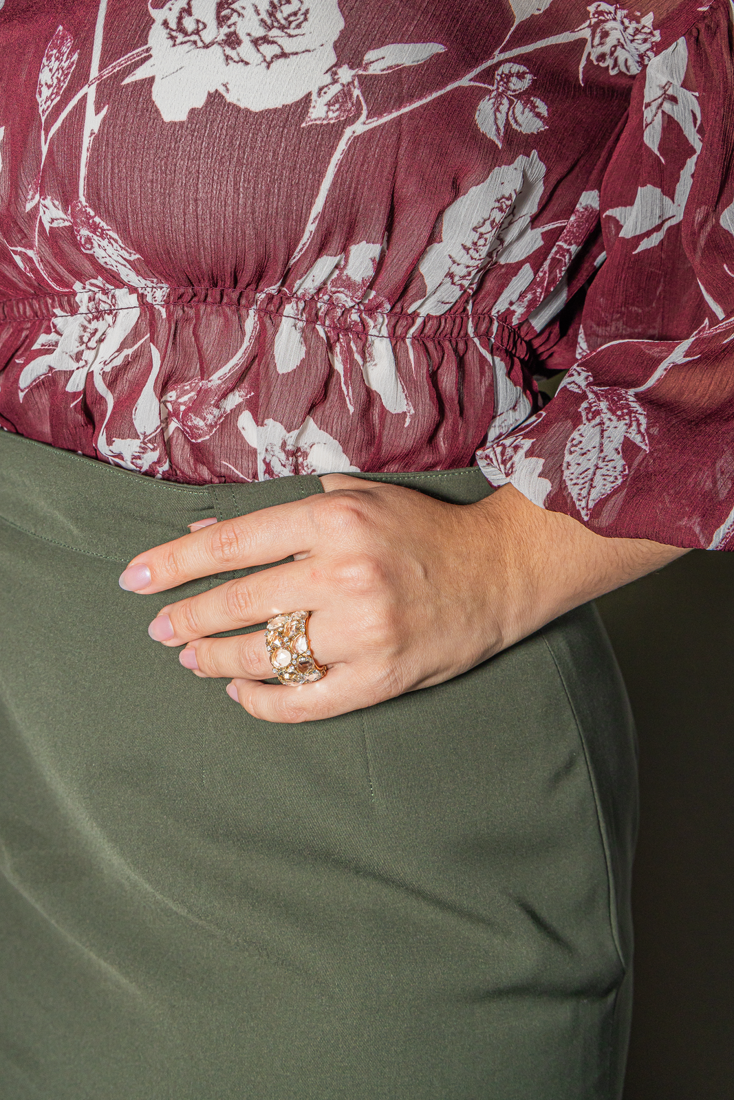 Pomellato Bague Lulu Or rose Topaze