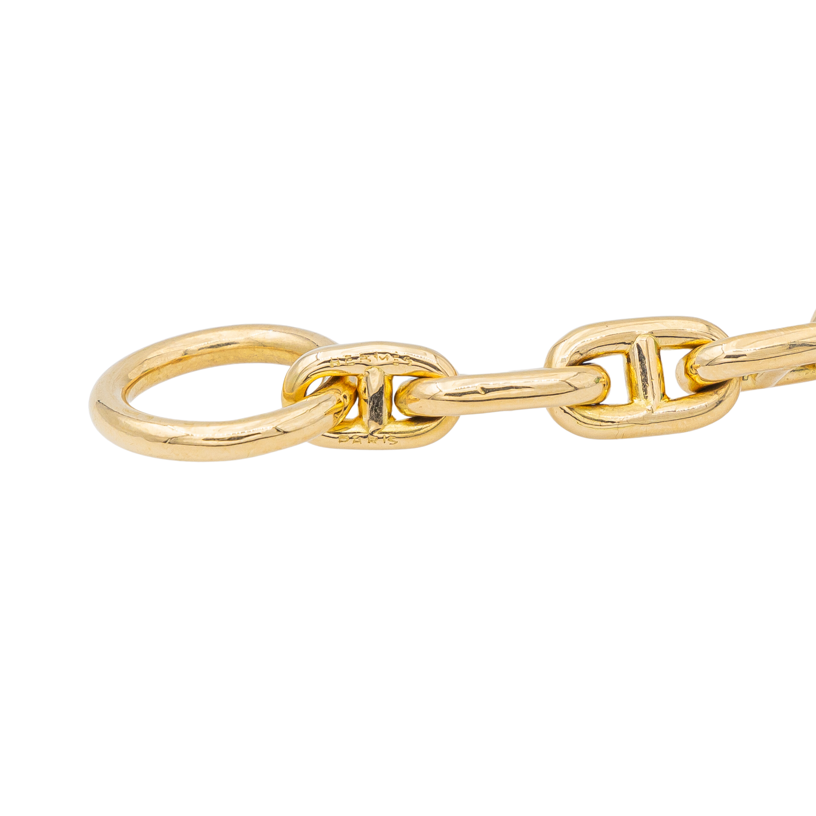Hermès Anchor Chain Necklace Yellow Gold