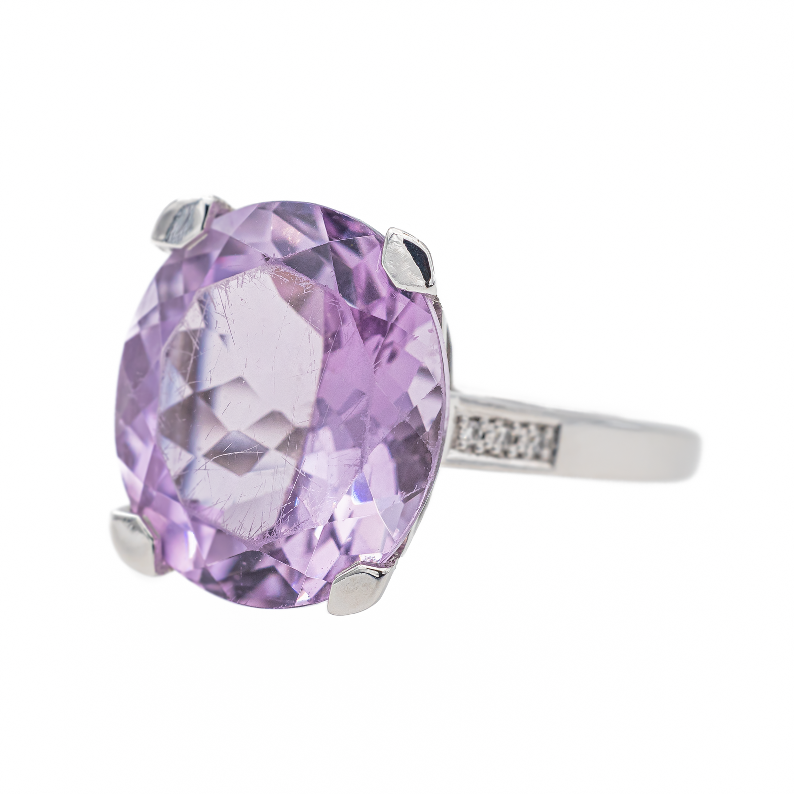 Mauboussin My Baby Love Ring White Gold Amethyst
