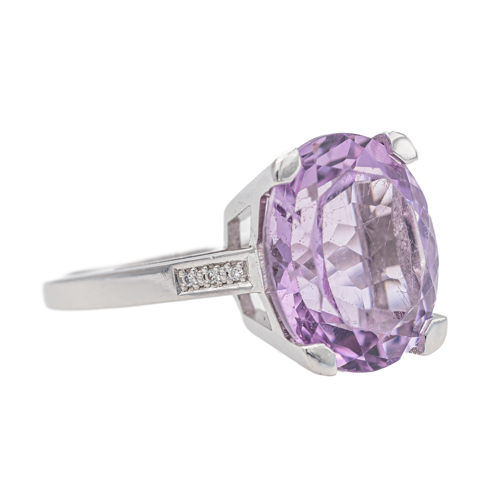 Mauboussin My Baby Love Ring White Gold Amethyst