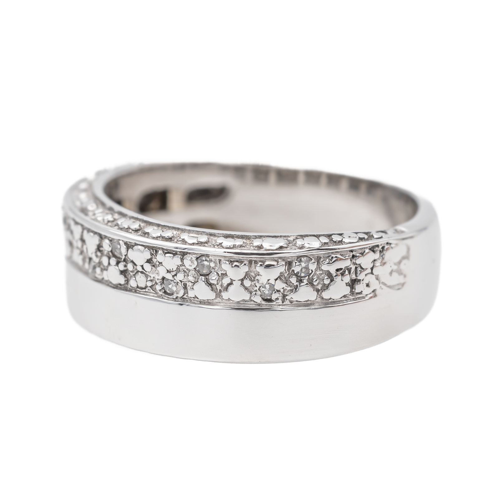Balmain White Gold Diamond Ring