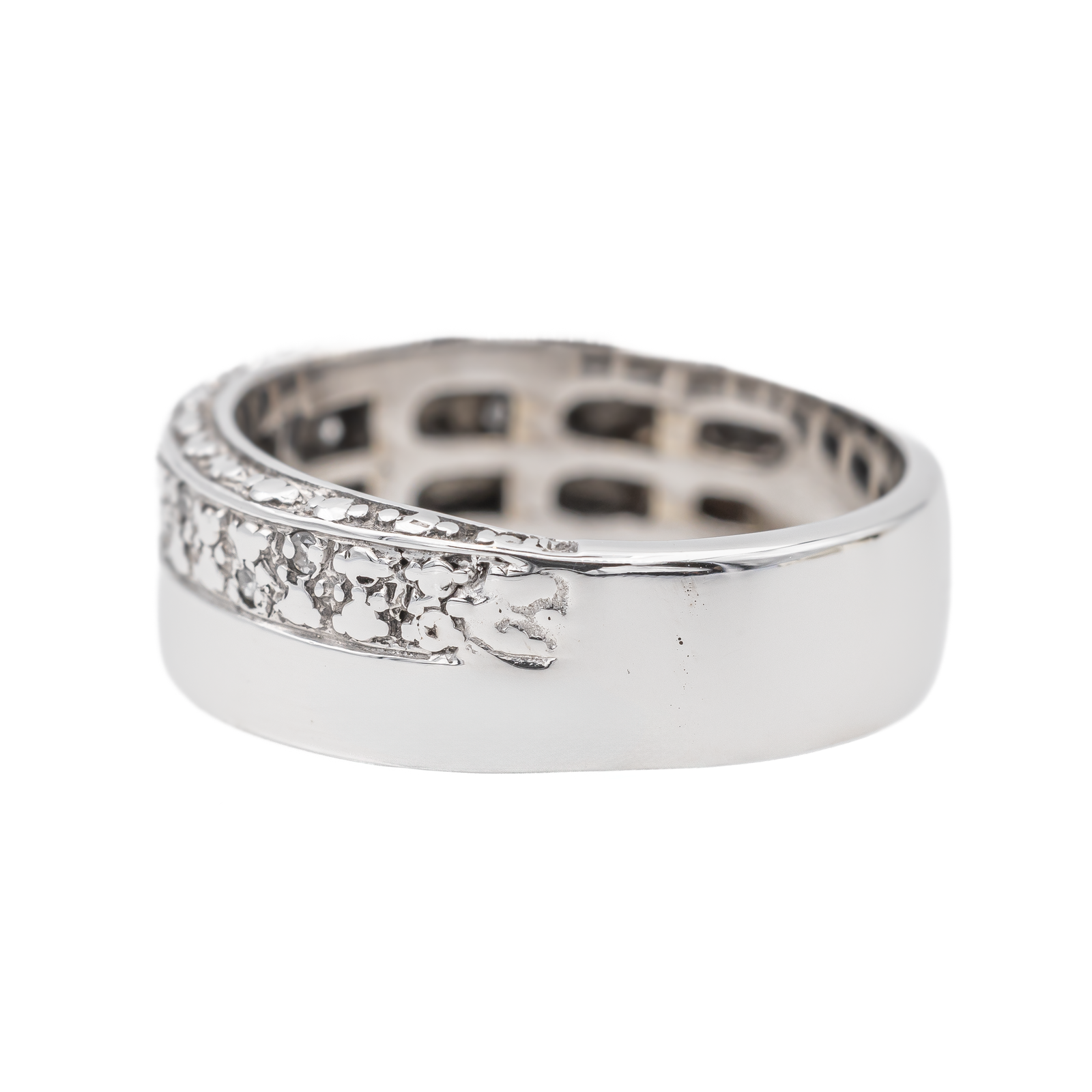 Balmain White Gold Diamond Ring