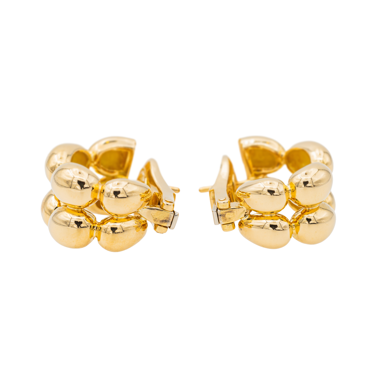 Chaumet Magellan Hoop Earrings Yellow Gold