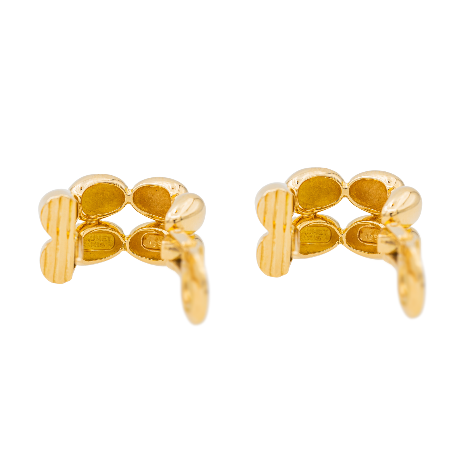 Chaumet Magellan Hoop Earrings Yellow Gold