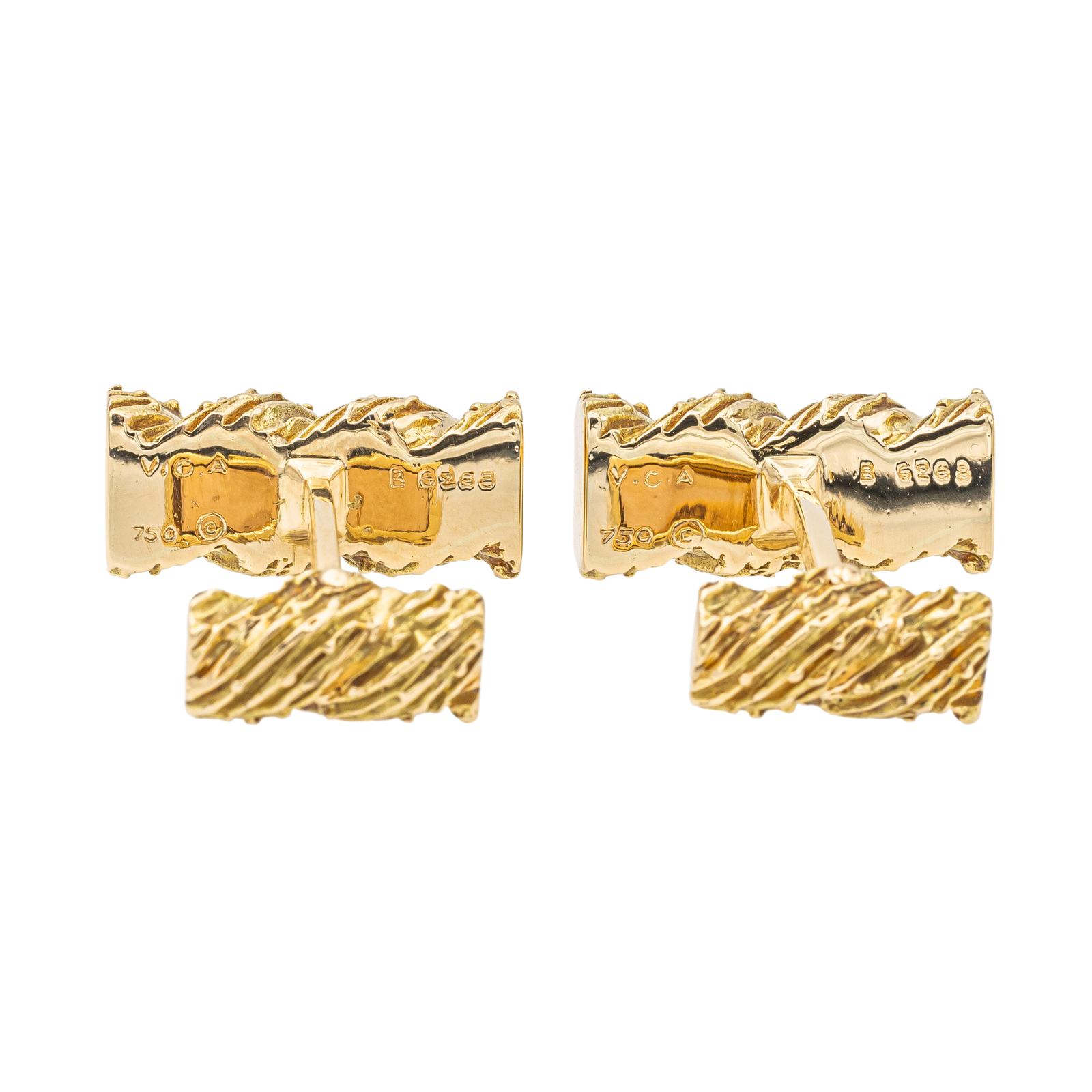 Van Cleef & Arpels Yellow Gold Cufflinks