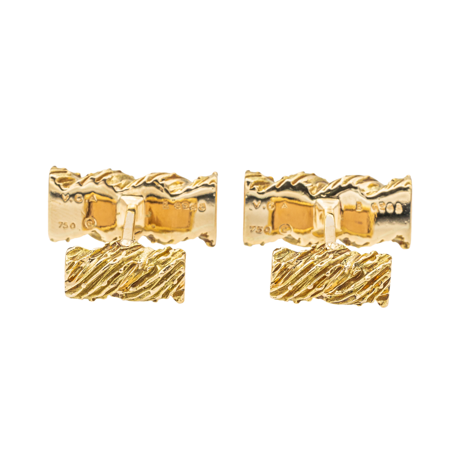 Van Cleef & Arpels Yellow Gold Cufflinks