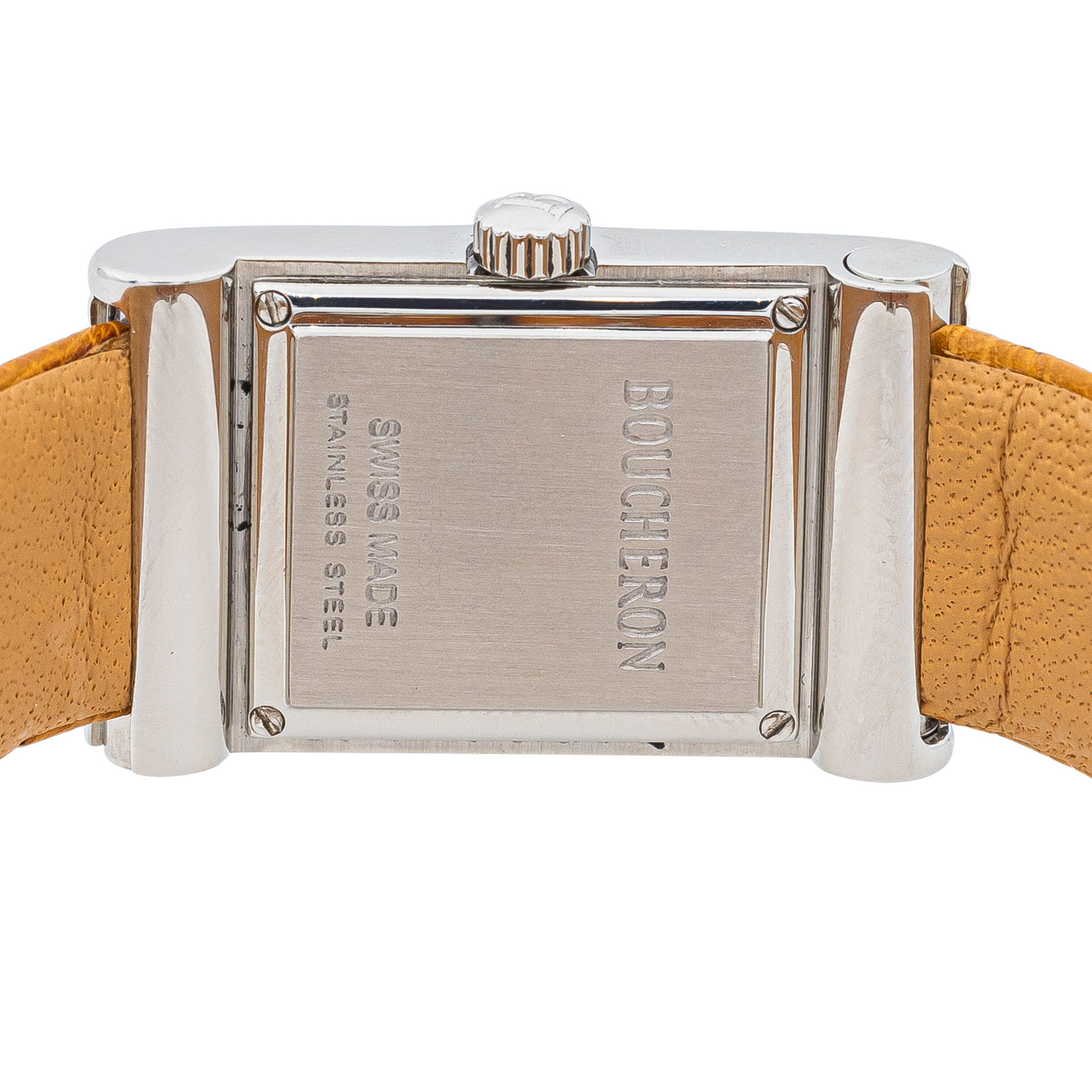 Boucheron Reflet Steel Diamond Watch