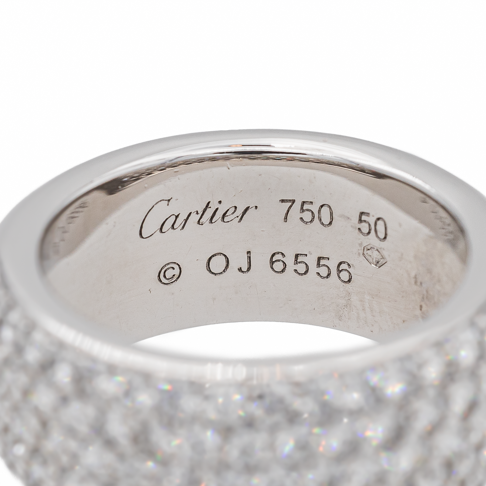 Cartier Bague Nouvelle Vague Or blanc  Diamant