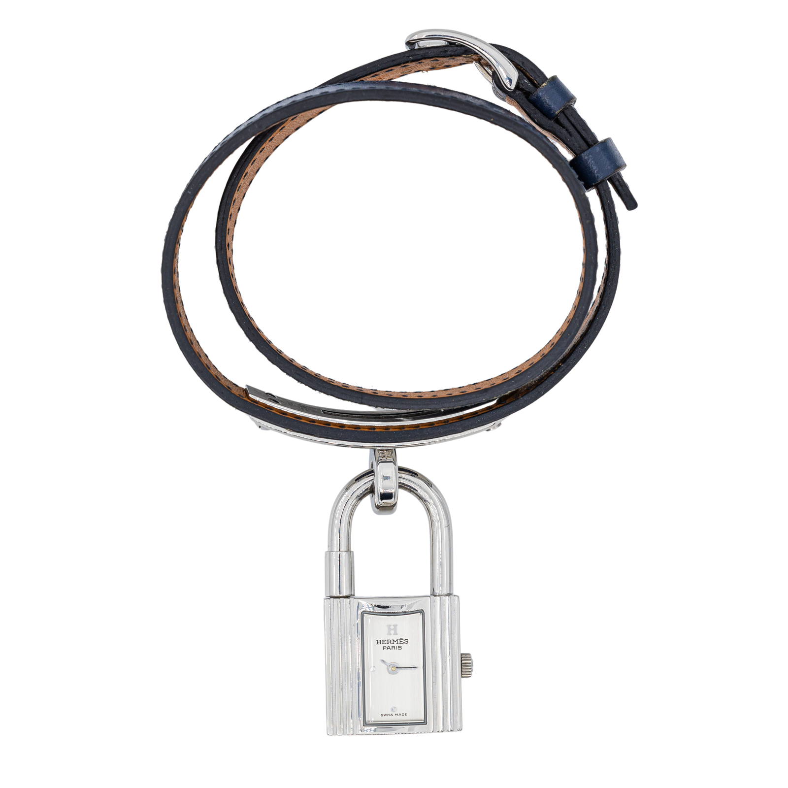 Hermès Kelly Steel Padlock Watch