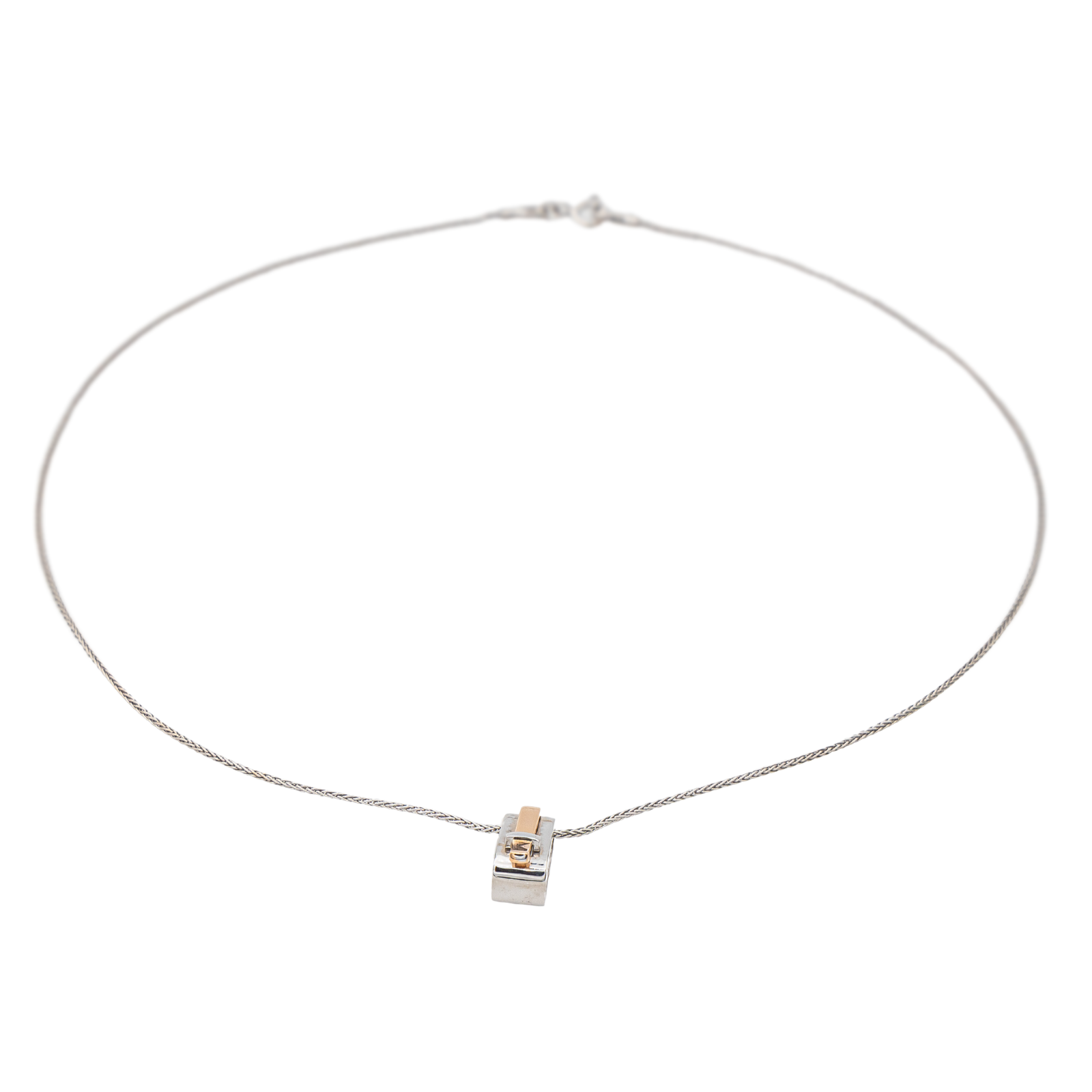 Guy Laroche Necklace White gold, Pink gold